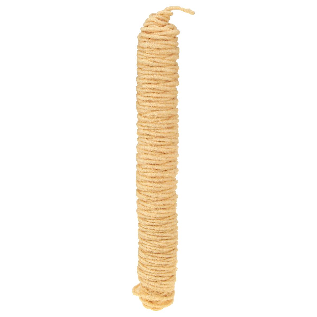 STYLIT by Lehner Wolle Filzband Dochtfaden 55m Apricot - Kerzendocht & Filzwolle für Kerzen, Basteln
