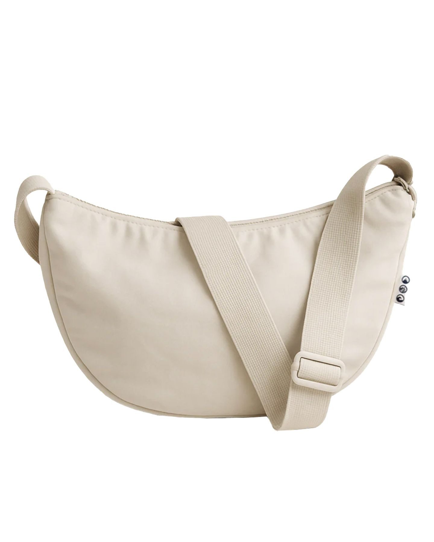 SONS OF ALOHA Umhängetasche Umhängetasche Moon Bag Cross-Body Bag beige, Umhängetasche, Moon Bag HOKU M, recyceltes PET, beige