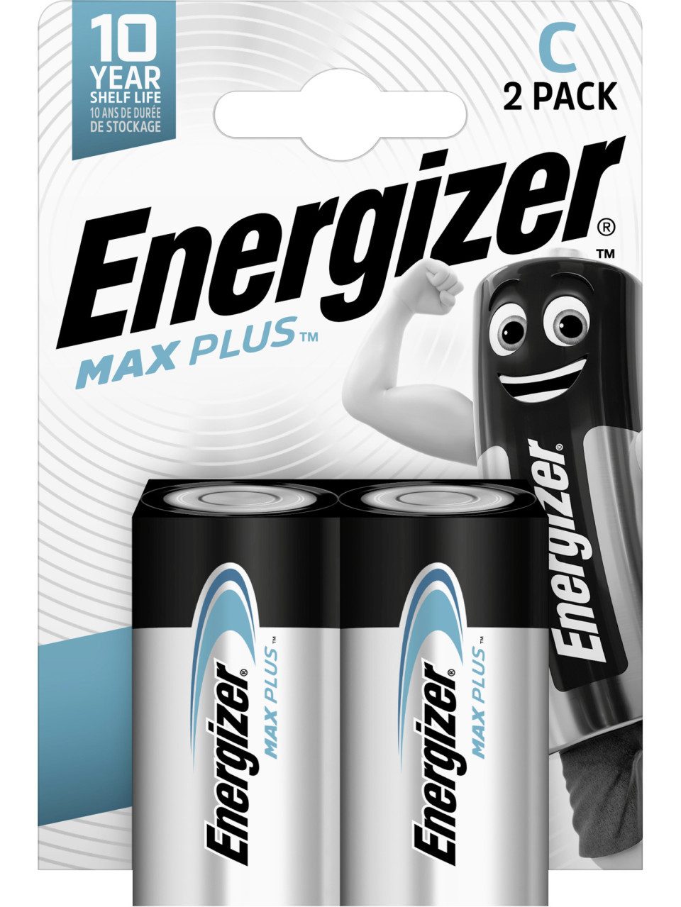 Bürostuhl Energizer Max Plus Alkaline Baby C 1,5 V, 2er Pack