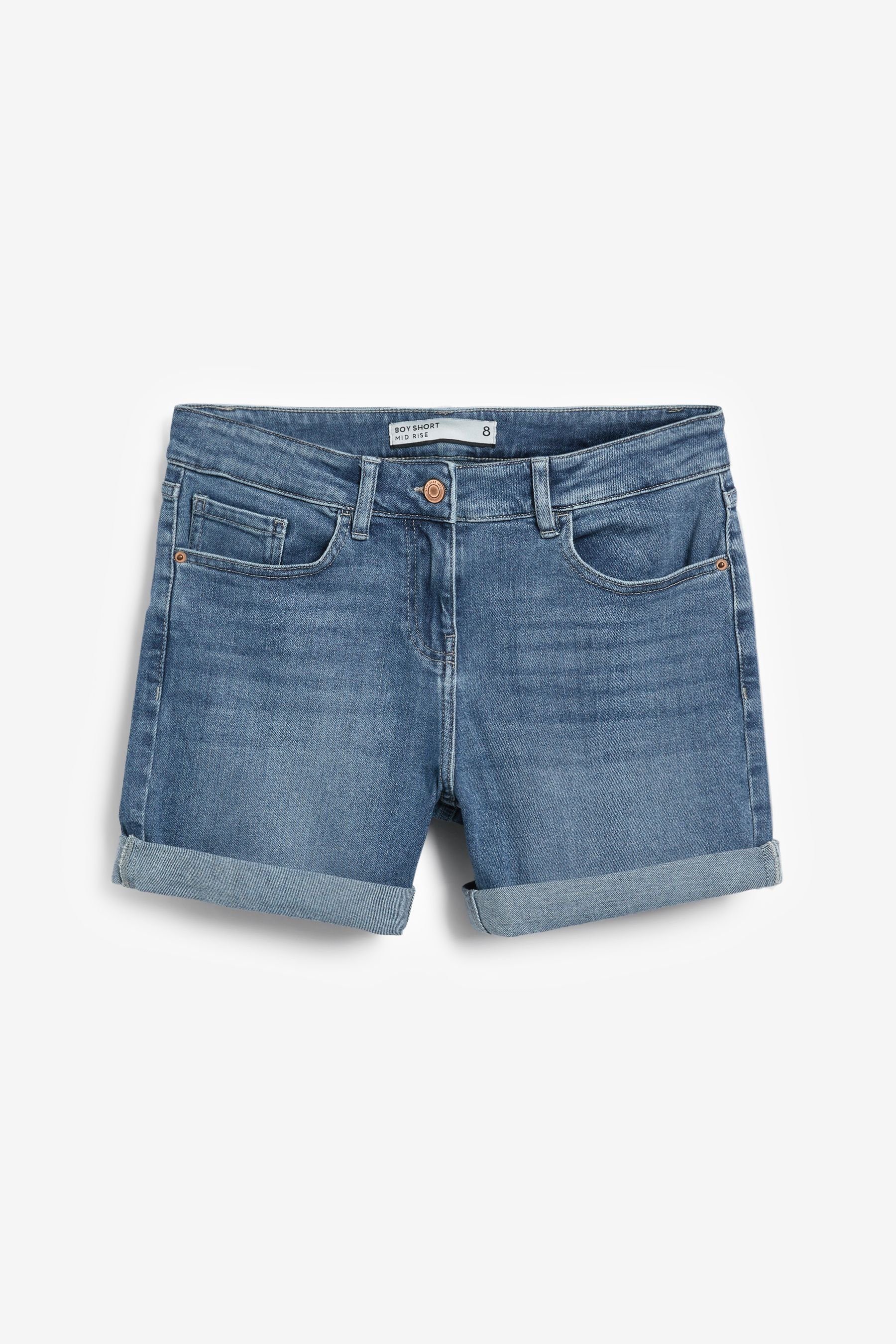 Next Jeansshorts Denim-Shorts im Boyfriend-Look (1-tlg)