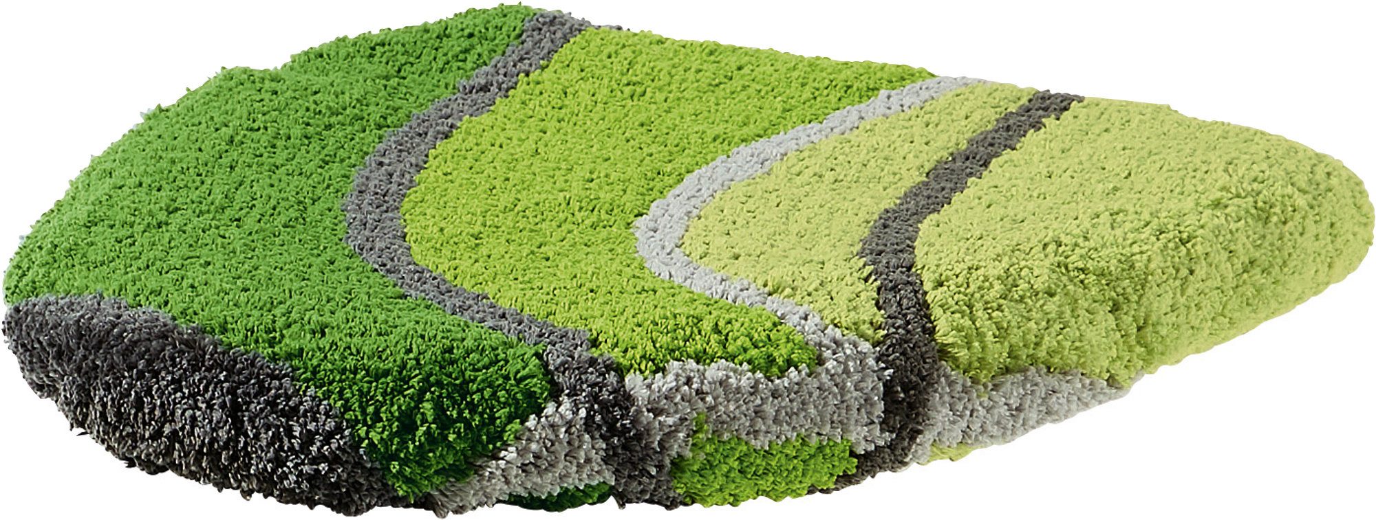 REDBEST WC-Deckelbezug WC-Deckelbezug "Lynn", Höhe 20 mm, Gummizug:, Grafik