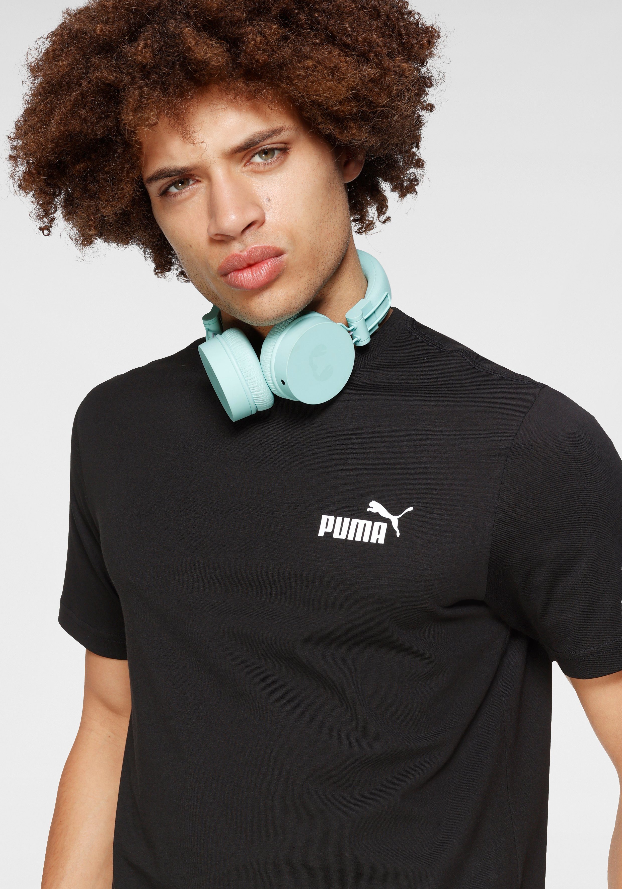 Black LOGO SMALL ESS TEE T-Shirt PUMA Puma