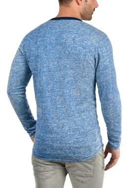 !Solid Rundhalsshirt SDTelias Longsleeve mit Knopfleiste