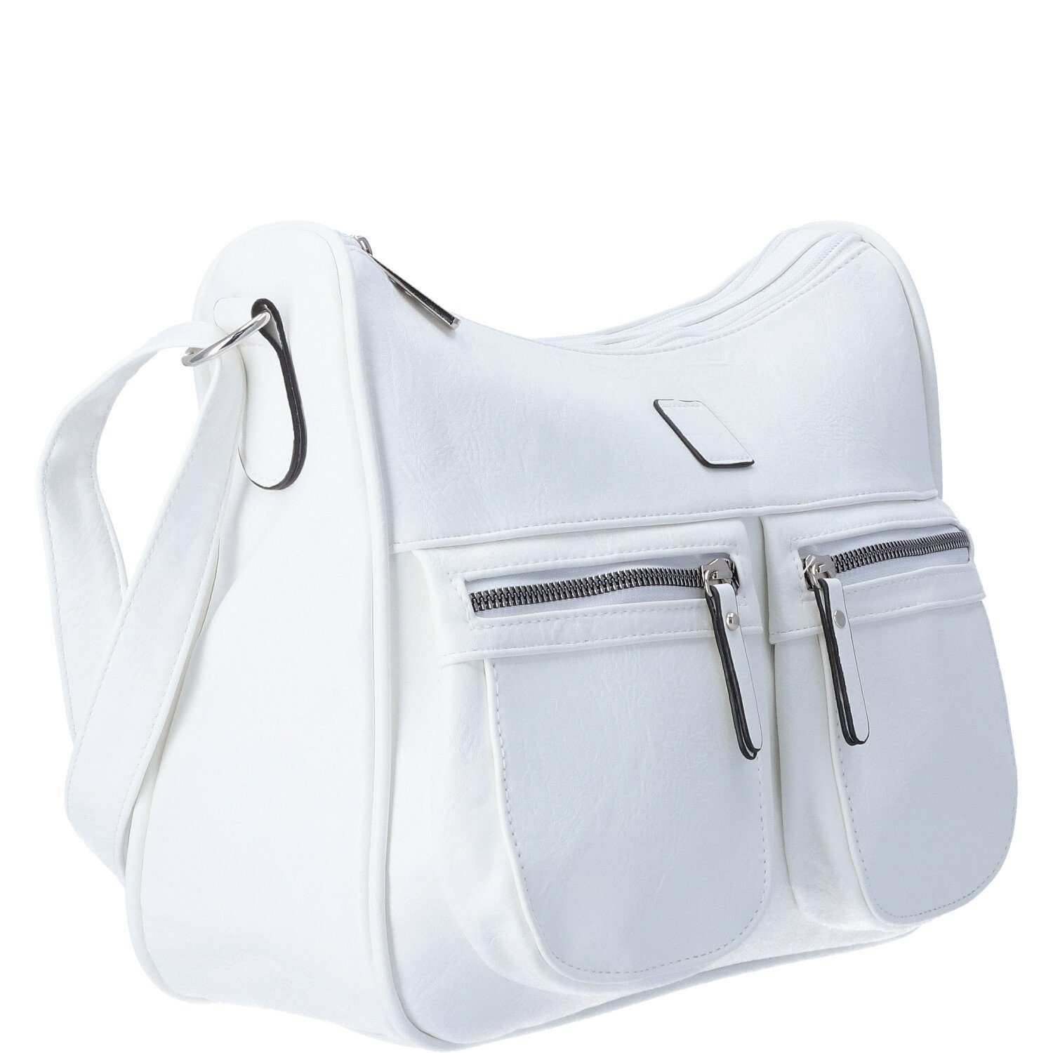 Antonio Umhängetasche Antonio Damen Handtasche weiß günstig online kaufen