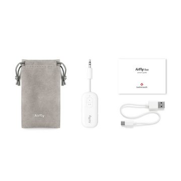 Twelve South AirFly Duo, Audio Adapter mit Klinkenstecker für 2 Bluetooth Kopfhörer Bluetooth Hi-Fi-Adapter