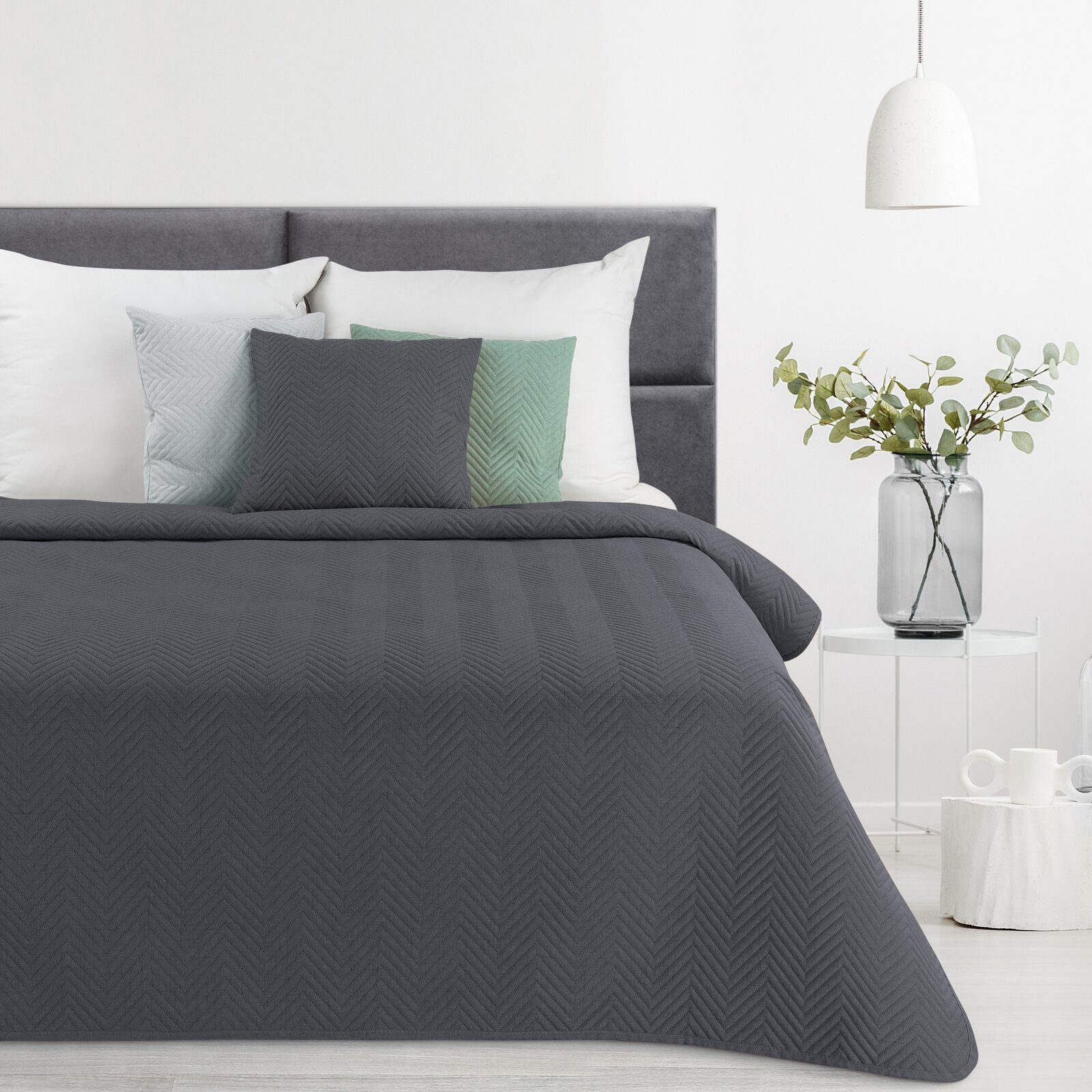 Eurofirany Bettüberwurf Steppdecke, Zweiseitiger Überwurf Tagesdecke 200x22 günstig online kaufen