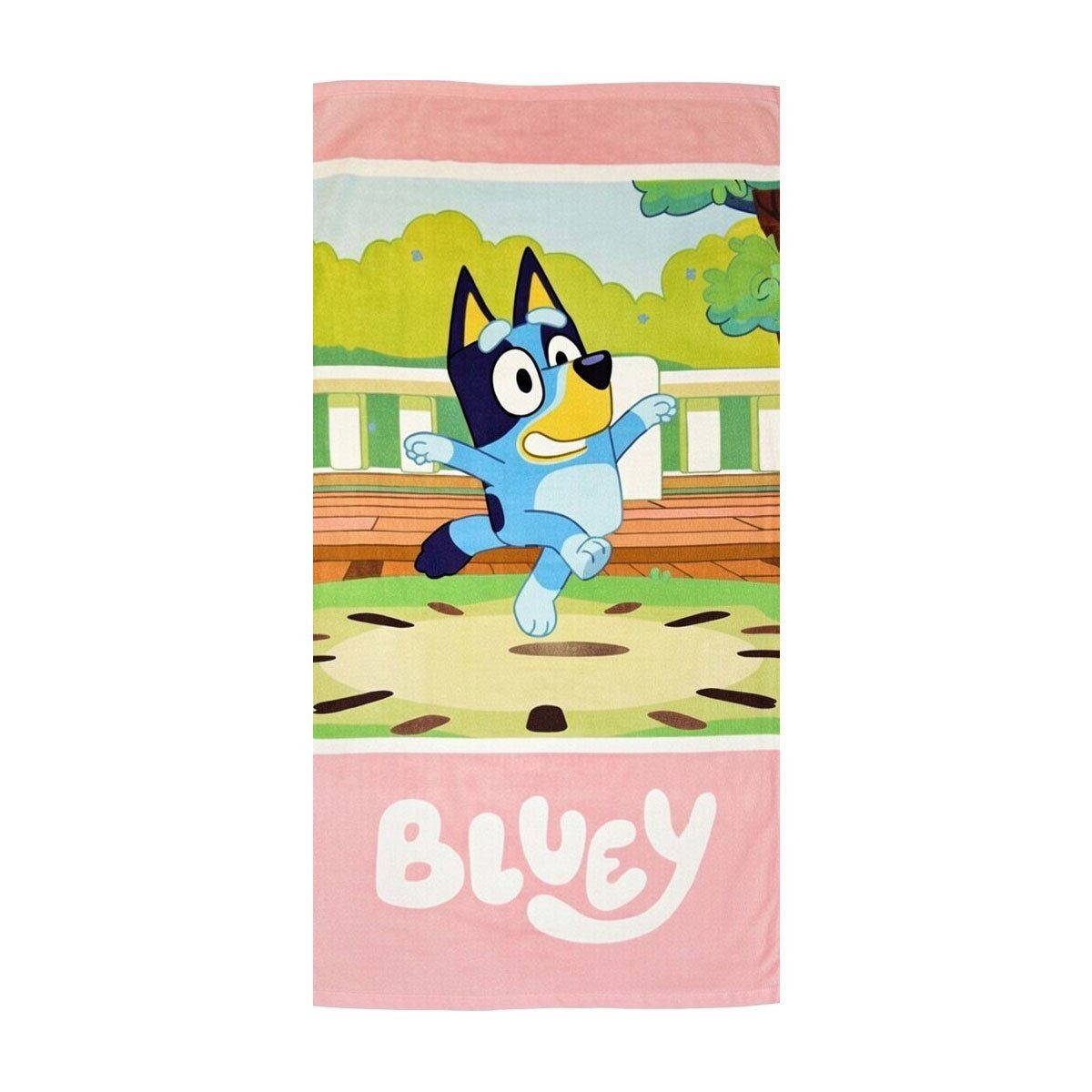 Bluey Badetücher Bluey Nature Strandtuch 70x140cm, 100% Baumwolle (1-St)