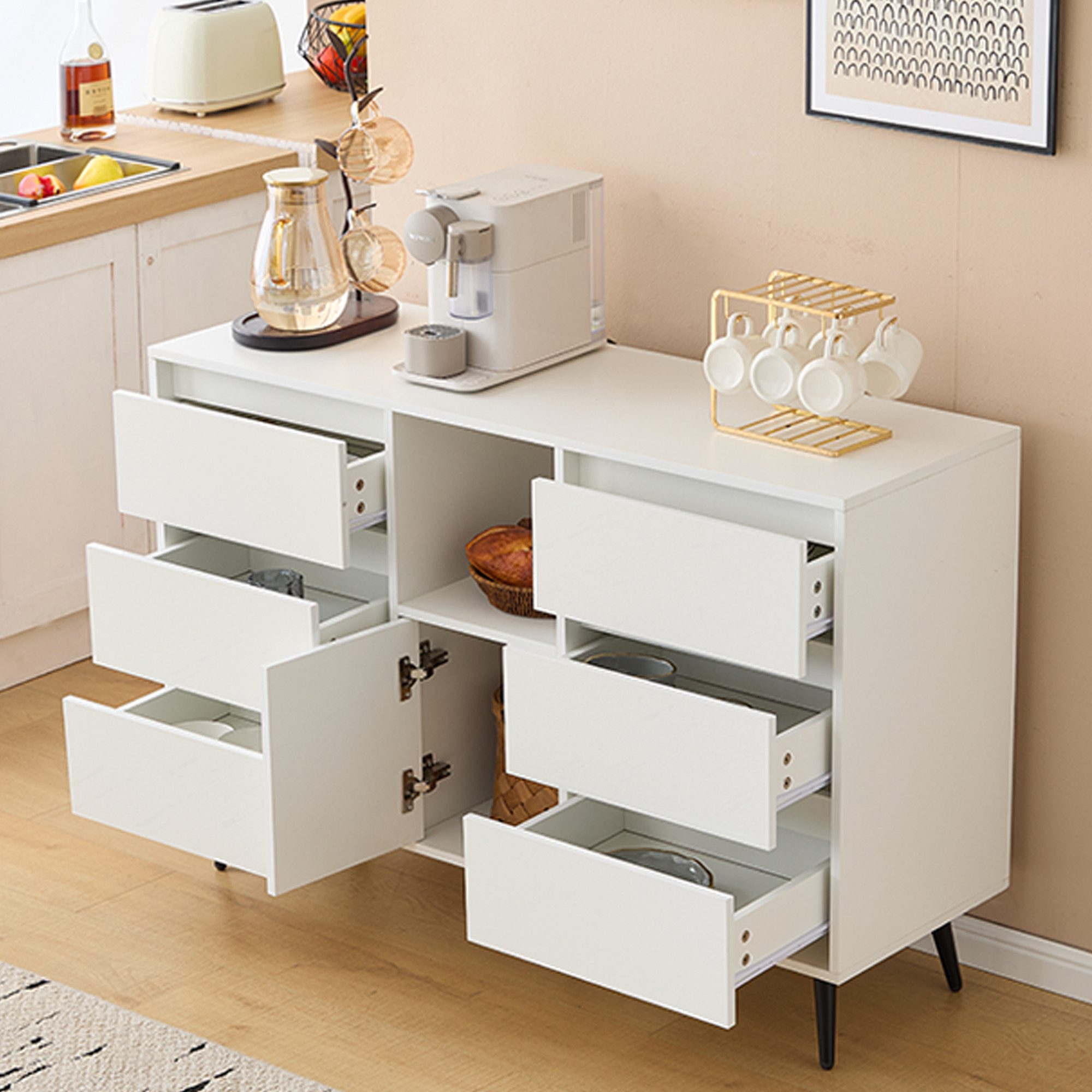 HAUSS SPOLE Sideboard Beistellschrank Kommode mit günstig online kaufen