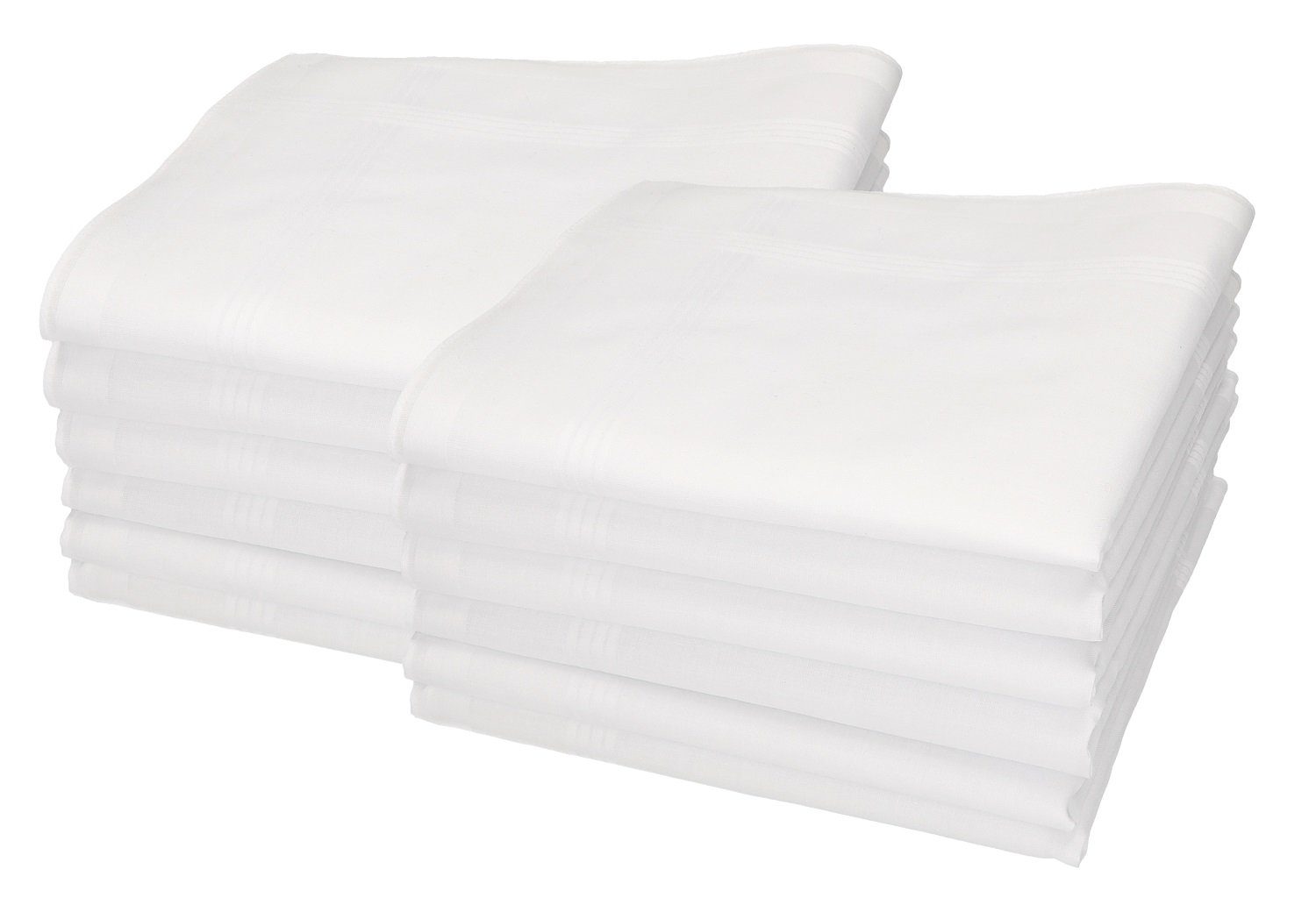Betz Taschentuch 12 Stück Herren Stofftaschentuch Set Leo 9 Größe 40x40 cm, (12-St)