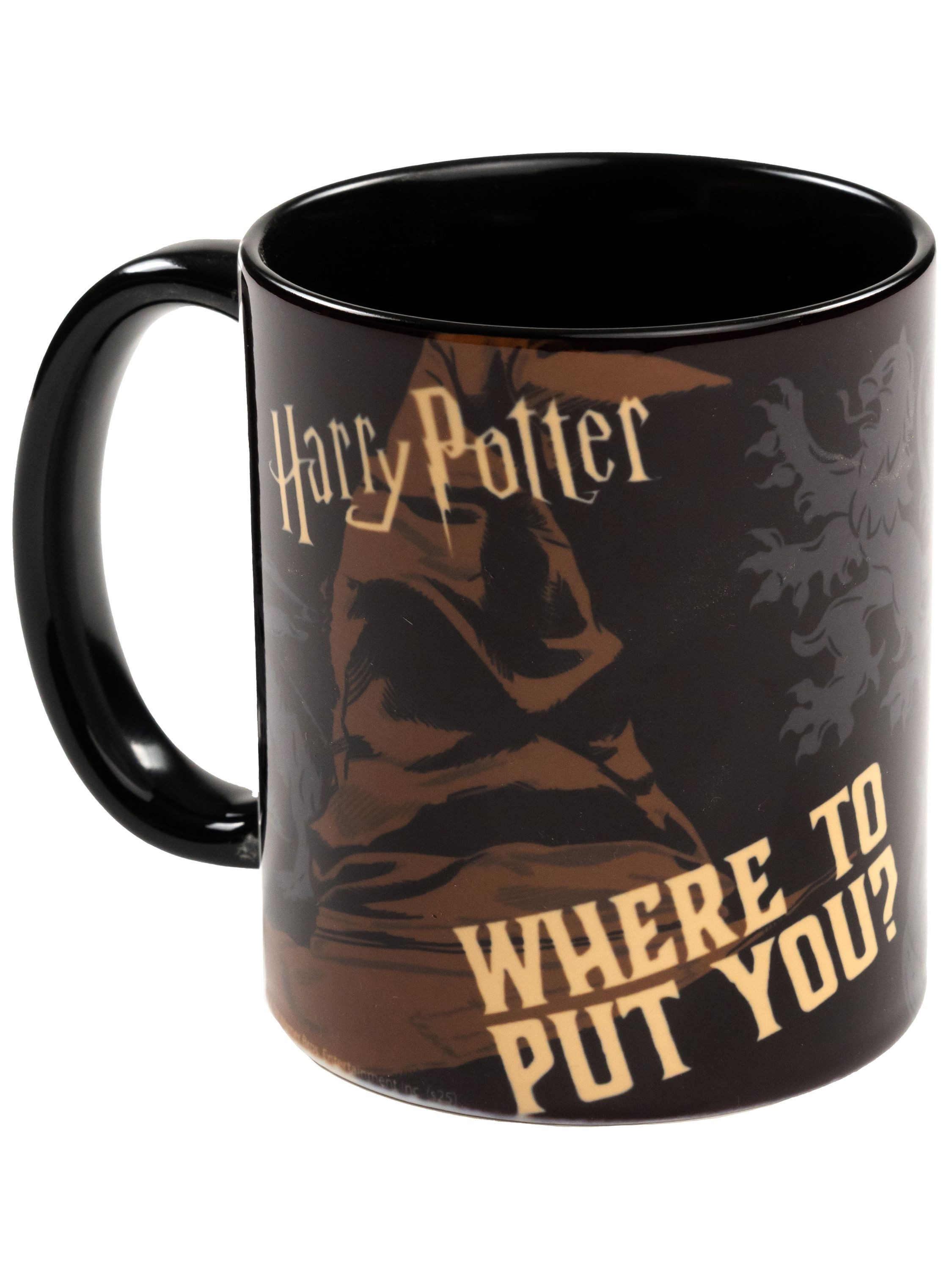 United Labels® Tasse Harry Potter Tasse Hogwarts Sorting Hat Kaffeetasse Becher 320 ml, Keramik