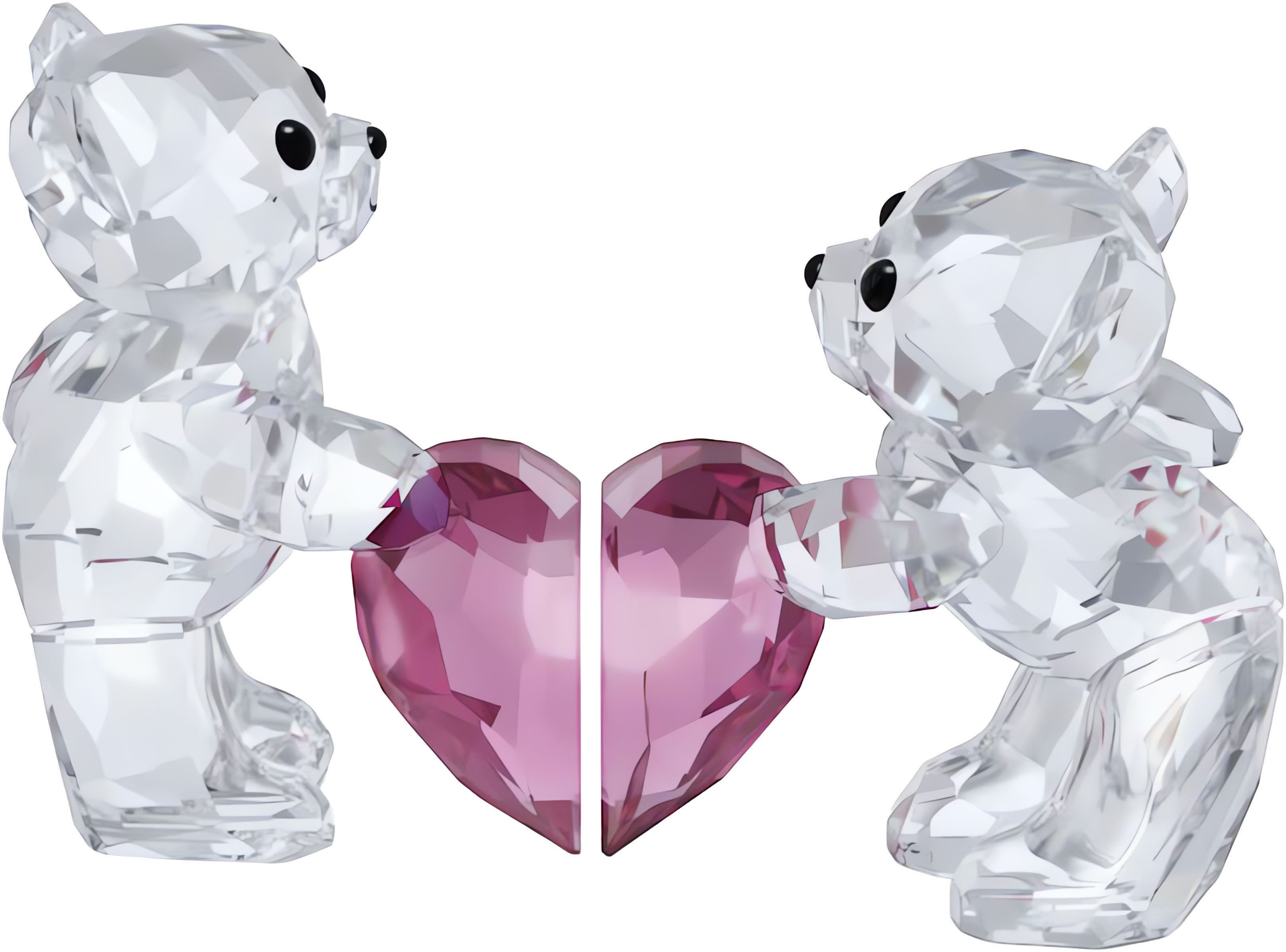 Swarovski Dekofigur Kristallfigur Sammelfigur Kris Bär Traumpartner (Set, 2 günstig online kaufen