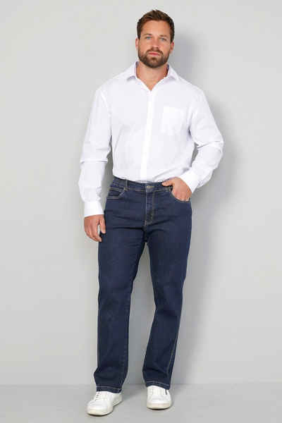 Boston Park 5-Pocket-Jeans Boston Park Jeans Straight Fit Sicherheitstaschen