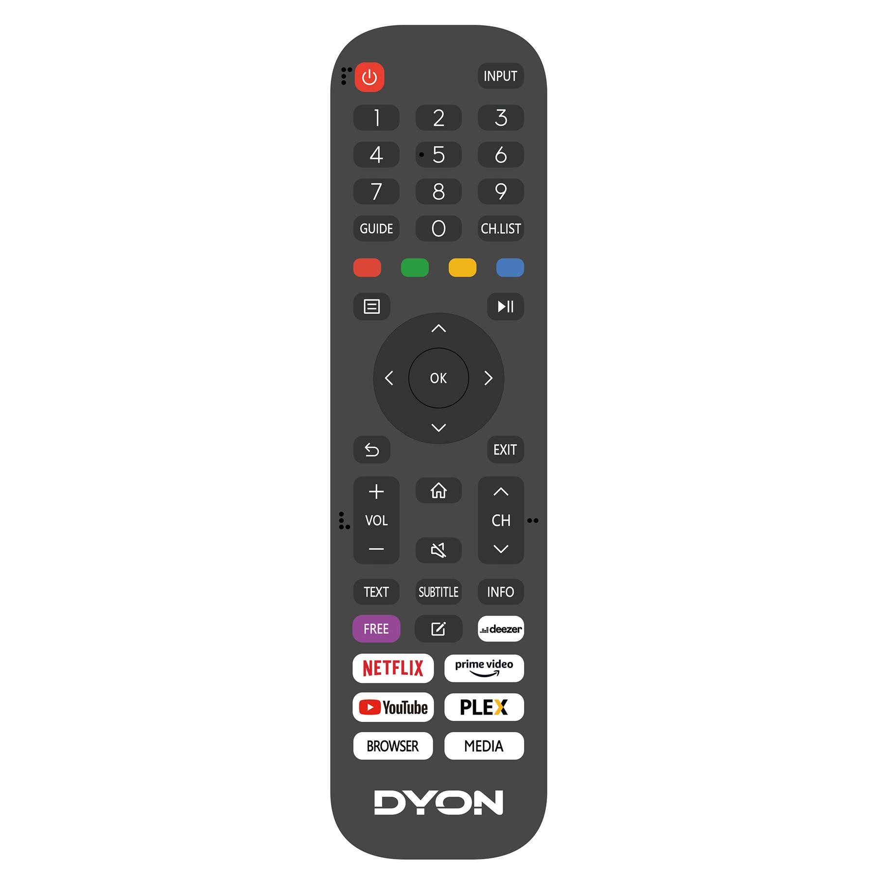 Dyon Movie Smart 24 VX LED-Fernseher sch...
