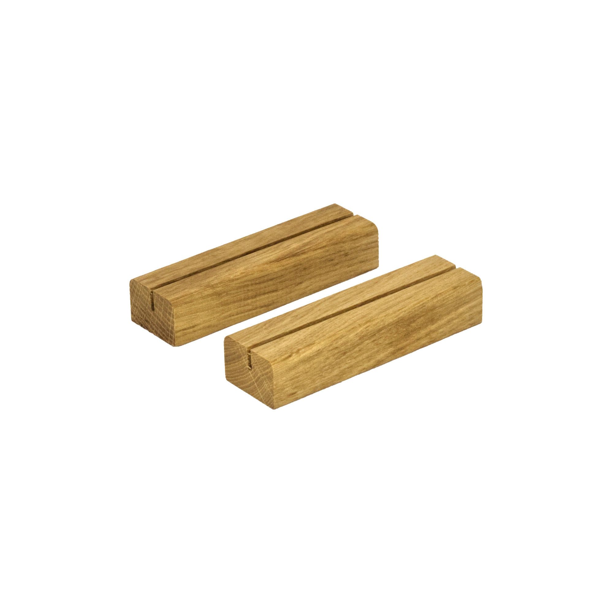 Kernholz Bilderleiste Fotoleisten aus Eiche, (2 St), Fotohalter aus massive günstig online kaufen