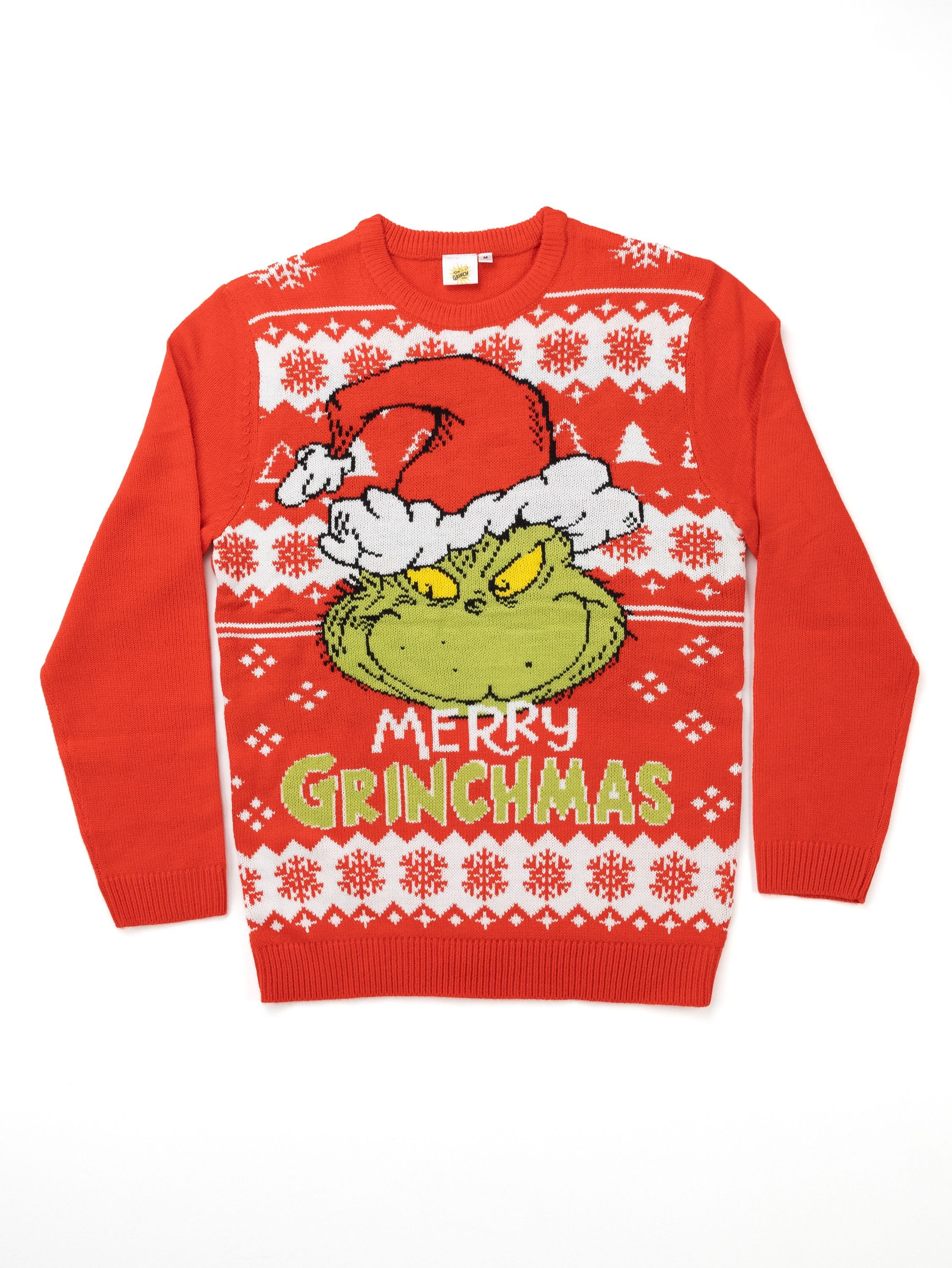 United Labels® Weihnachtspullover The Grinch Merry Grinchmas - Ugly Christmas Sweater