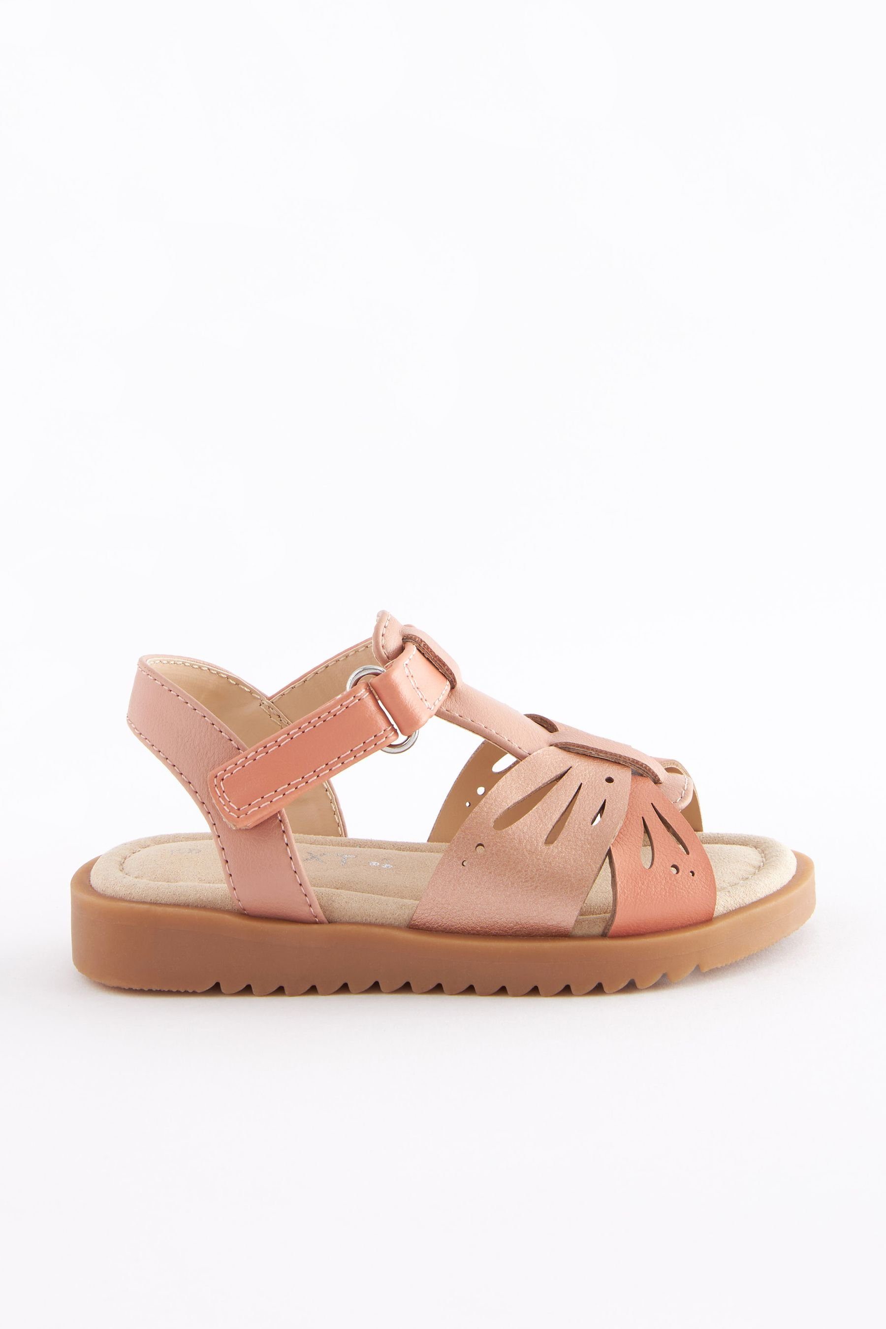 Sandaletten (1-tlg) Next Schmetterling Sandale Rose Gold