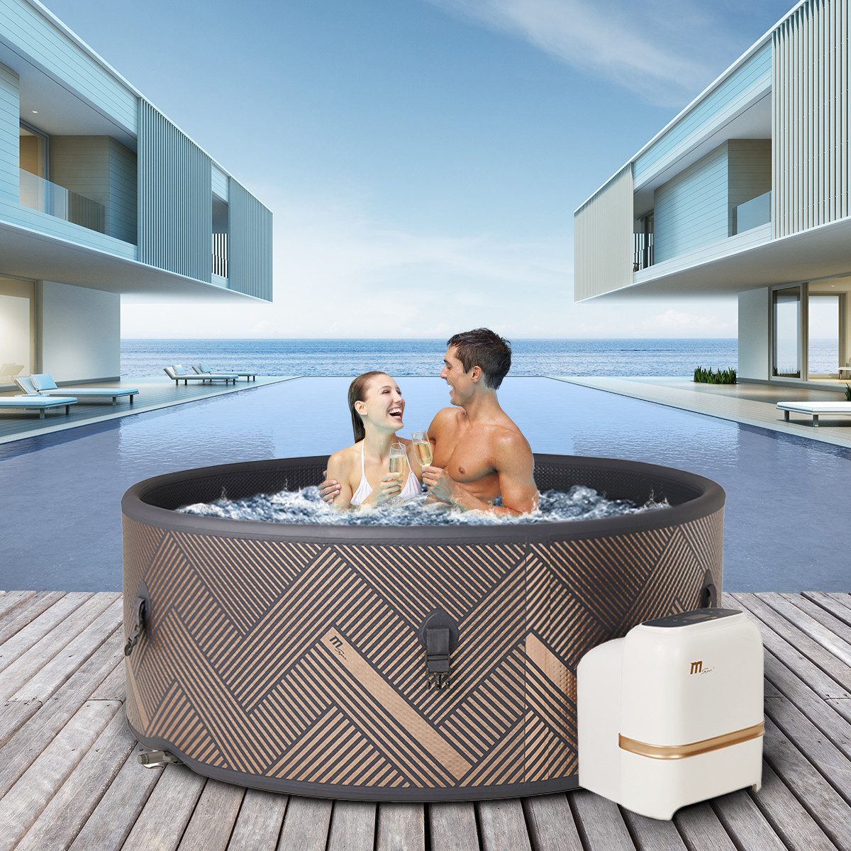 mSpa Whirlpool Outdoor Frame Mono F-MO062 günstig online kaufen