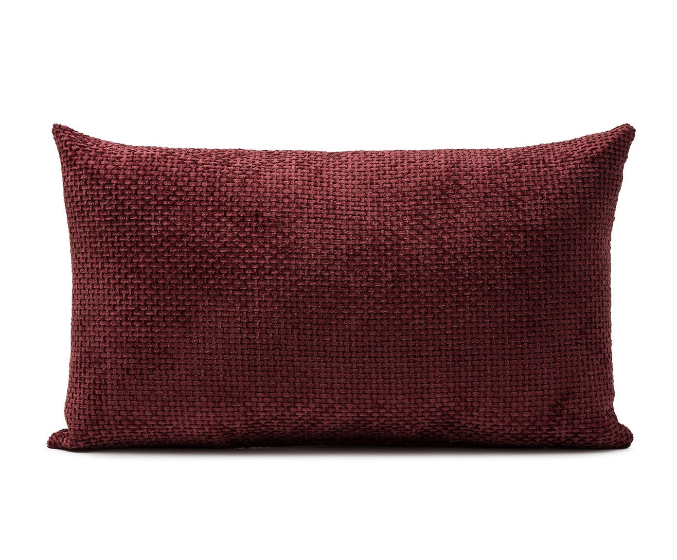 Gözze Dekokissen GÖZZE Kissen VERA bordeaux BH 50x30 cm rot Dekokissen