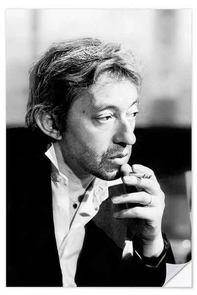 Posterlounge Wandfolie Bridgeman Images, Serge Gainsbourg, 1978, Wohnzimmer Fotografie