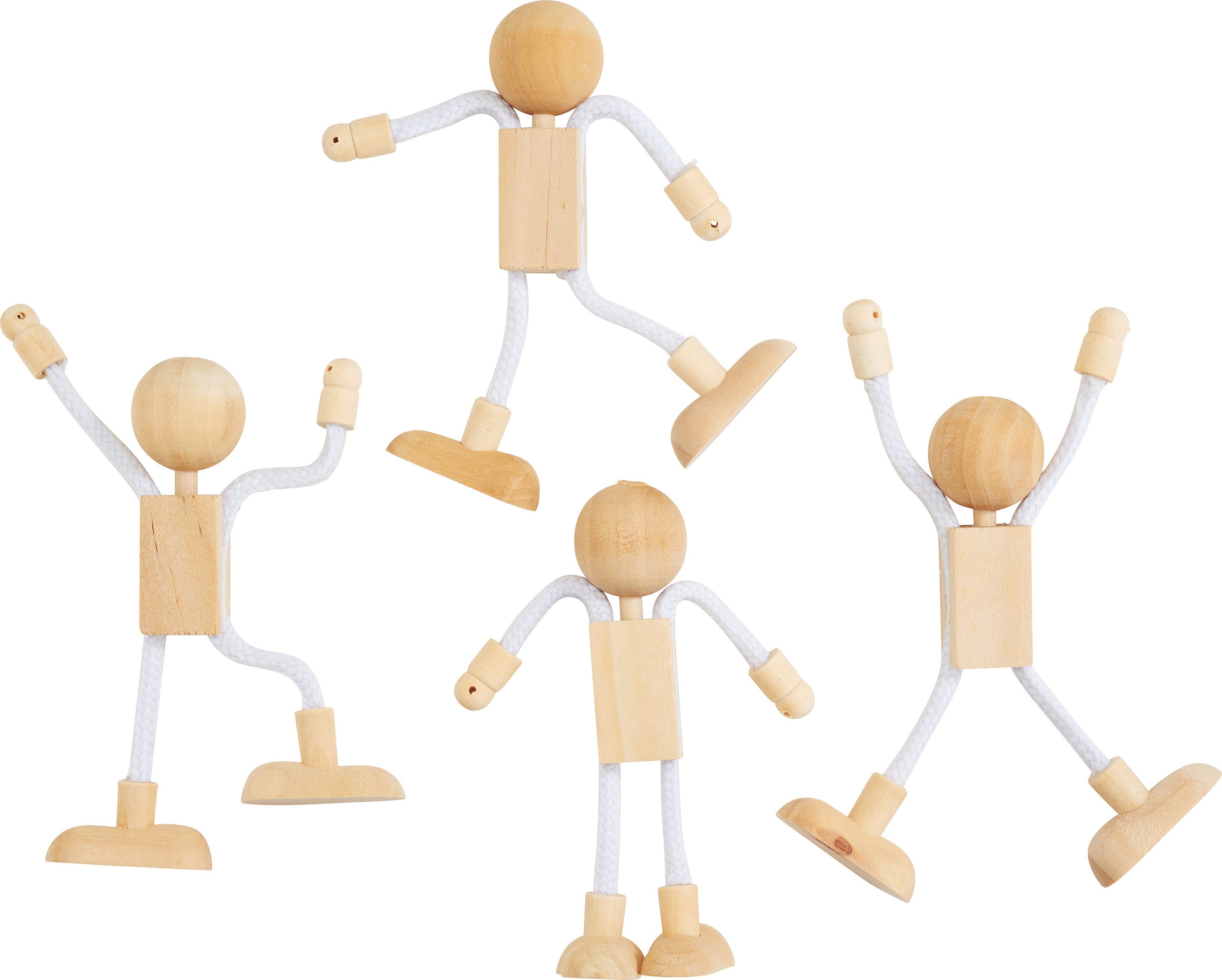 creativ company Dekofigur Biegefiguren (4 St), H 12cm, 4 Stück günstig online kaufen