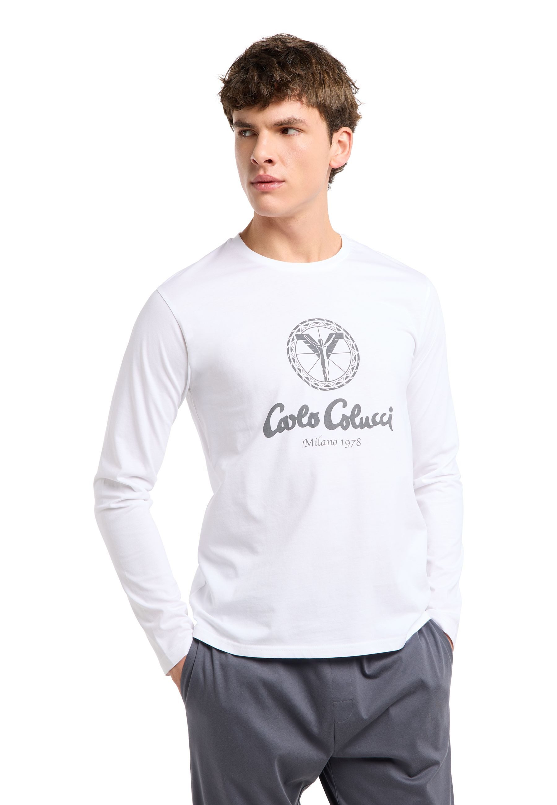 CARLO COLUCCI Schlafanzug Ferretti