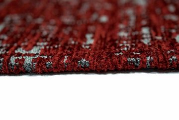 Teppich Teppich Outdoor Küchenteppich Baumwollteppich in rot grau, Carpetia, rechteckig, Höhe: 8 mm