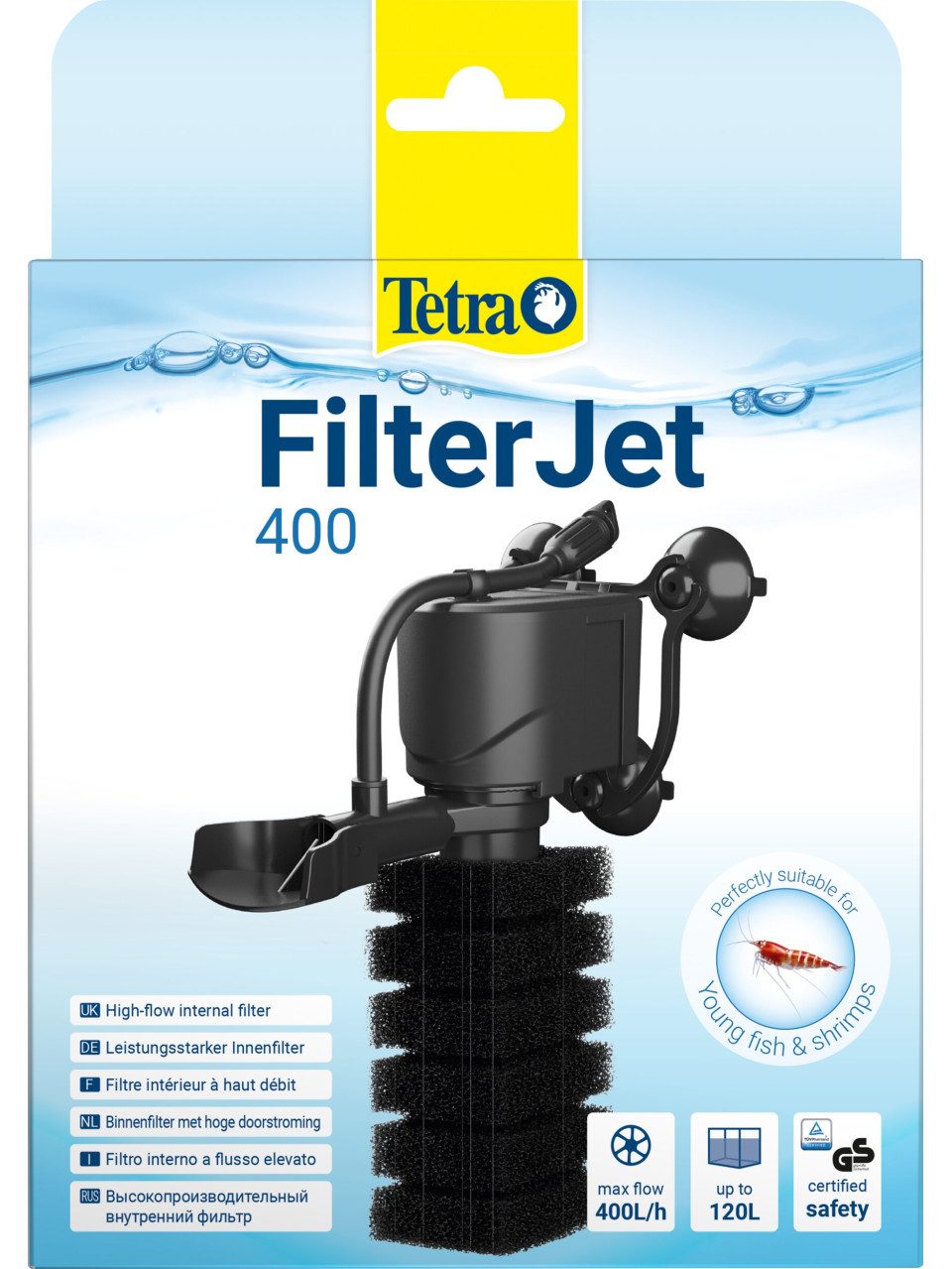 Tetra Aquariumfilter Tetra Innenfilter FilterJet 400 für Aquarien bis
