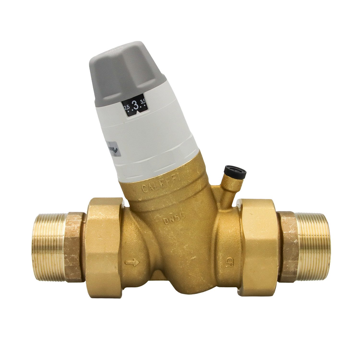 Caleffi Wasser-Druckminderer Wasserdruckminderer 2 Zoll DN 50 Druckminderer für Wasser