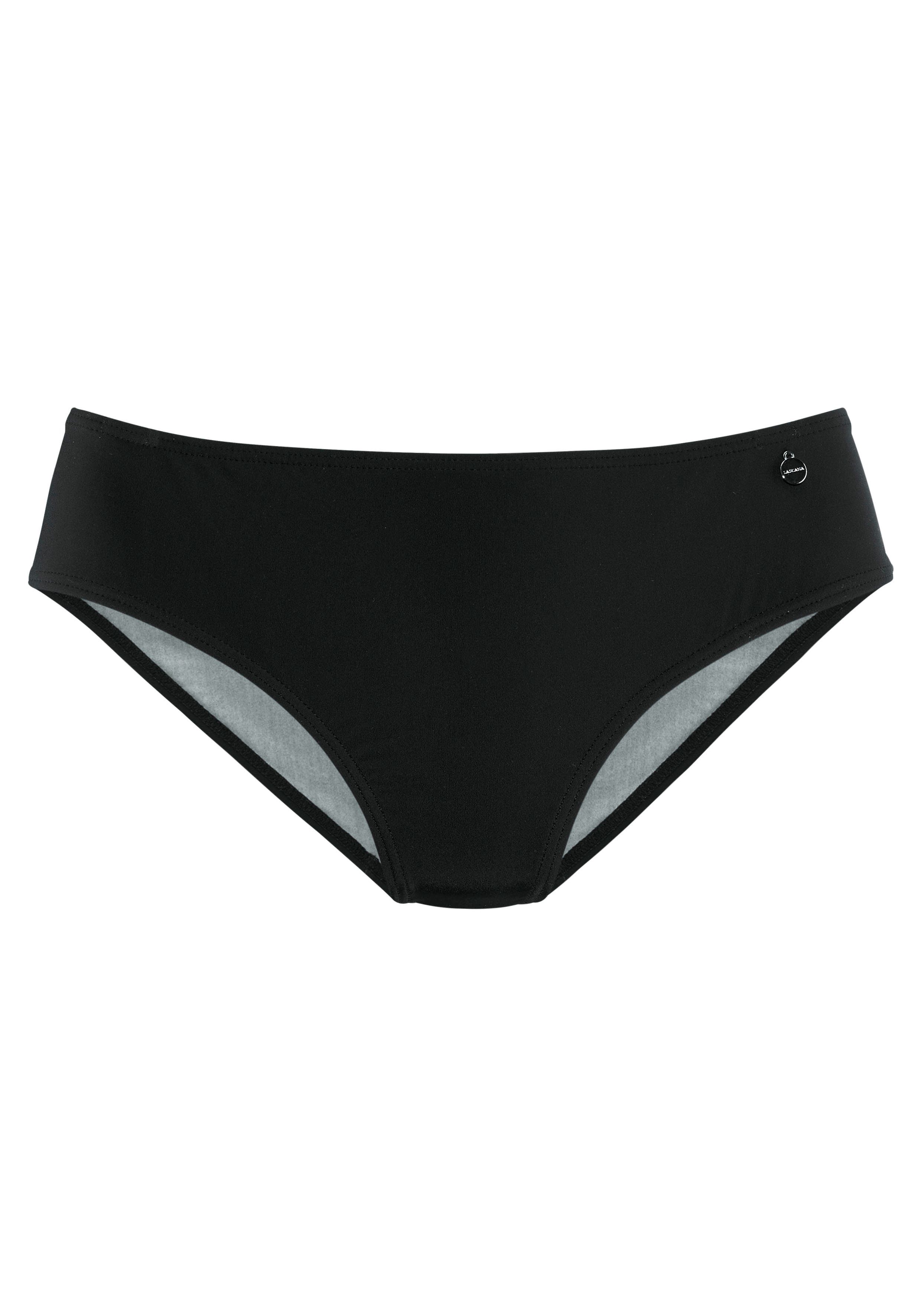 LASCANA Bikini-Hose Leona in Unifarbe günstig online kaufen