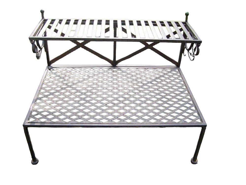 Deko-Impression Blumenbank Blumentreppe, Pflanzentreppe, Blumenbank, Pflanzenregal, Eisen, 75 cm (1 St)