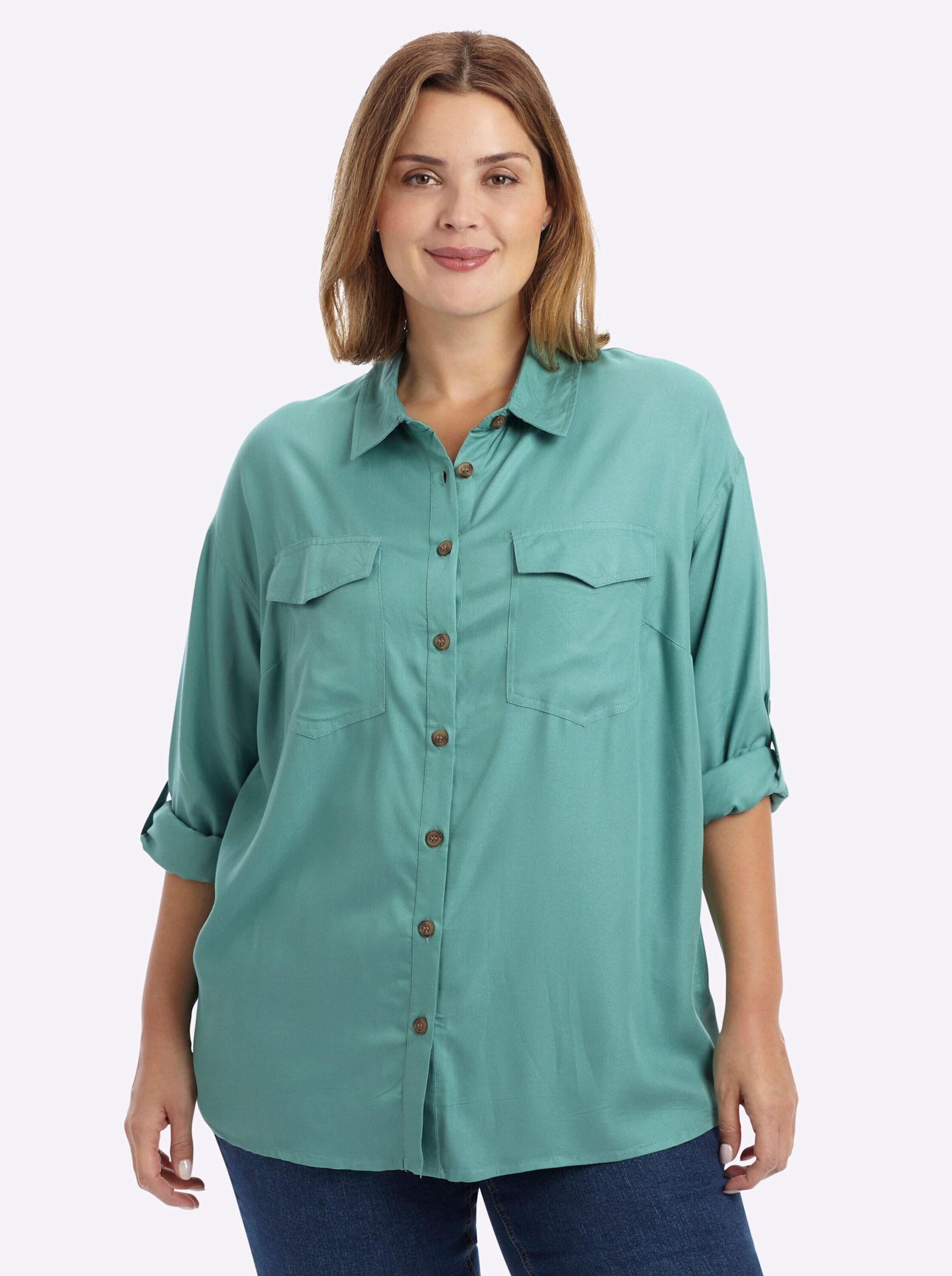 Witt Klassische Bluse Hemdbluse Langarm