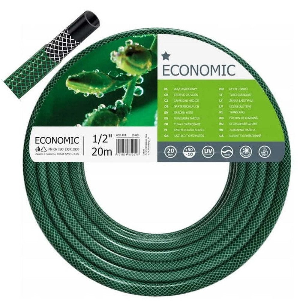 Cellfast Pflanzkübel Cellfast Gartenschlauch ECONOMIC 1/2" 20 m