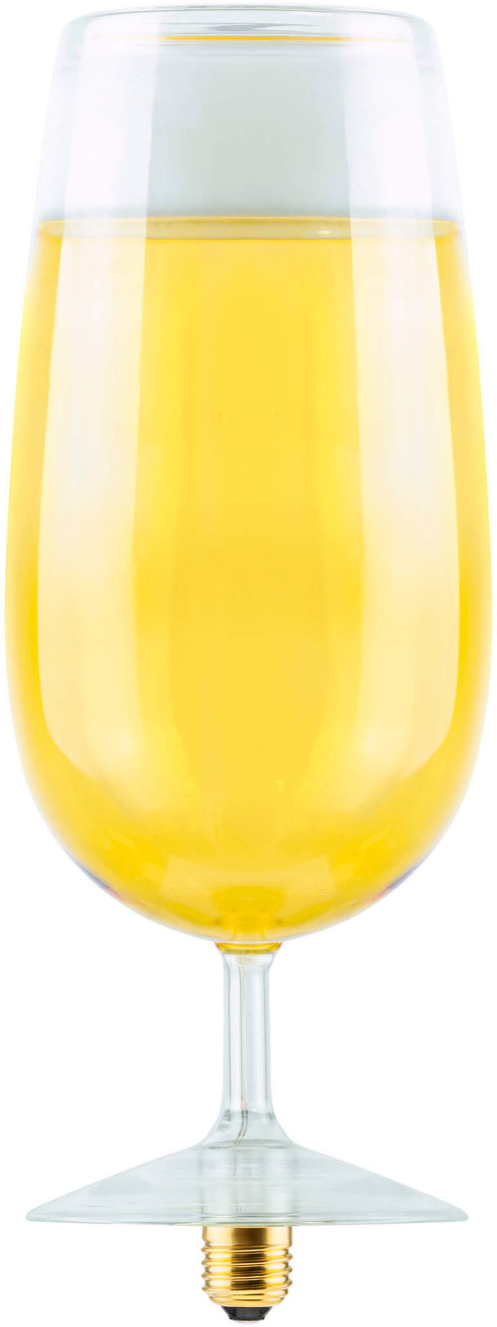 SEGULA LED-Leuchtmittel LED Floating Beer foam, E27, 1 St., Extra-Warmweiß, handmade