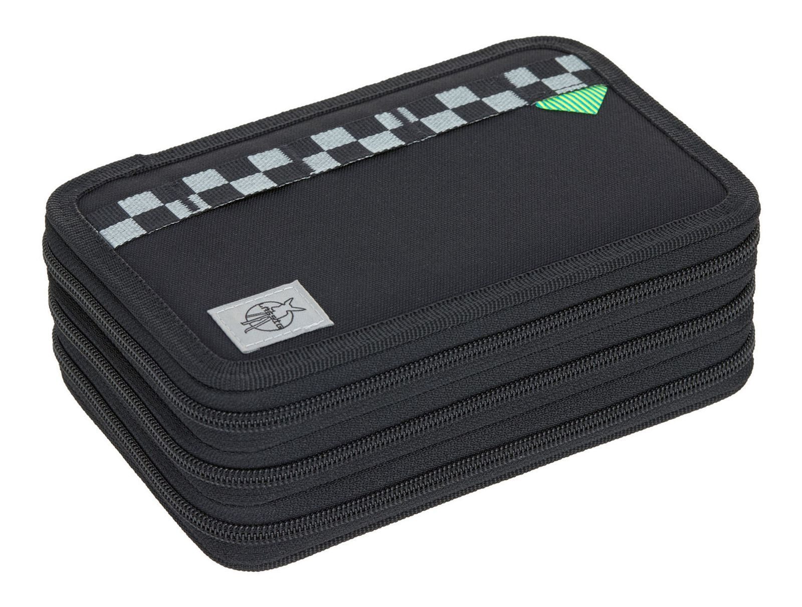 LÄSSIG Federmäppchen School Triple Pencil Case Slim