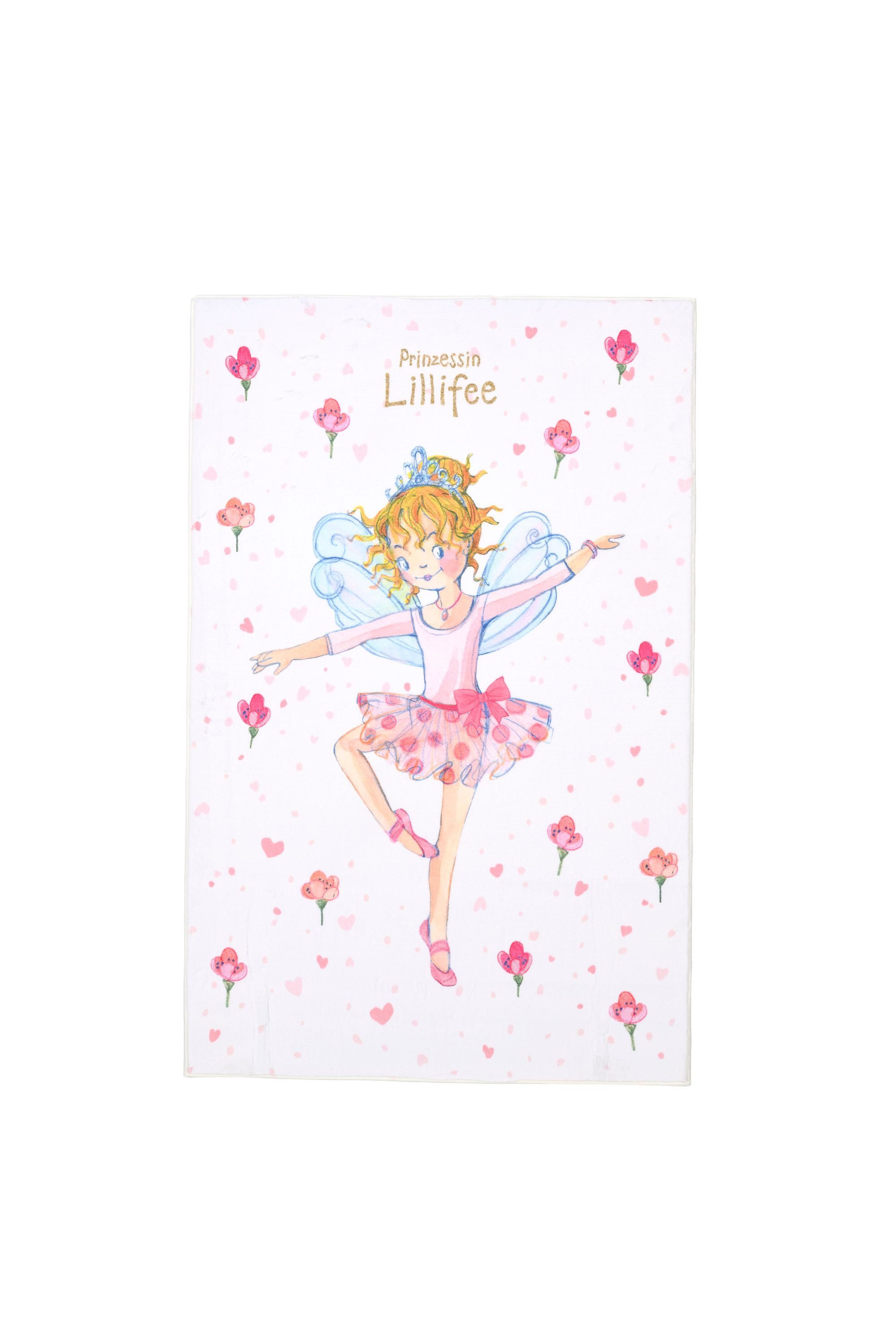 Prinzessin Lillifee Kinderteppich Prinzessin Lillifee soft 100x160, rechteckig, Höhe: 10 mm