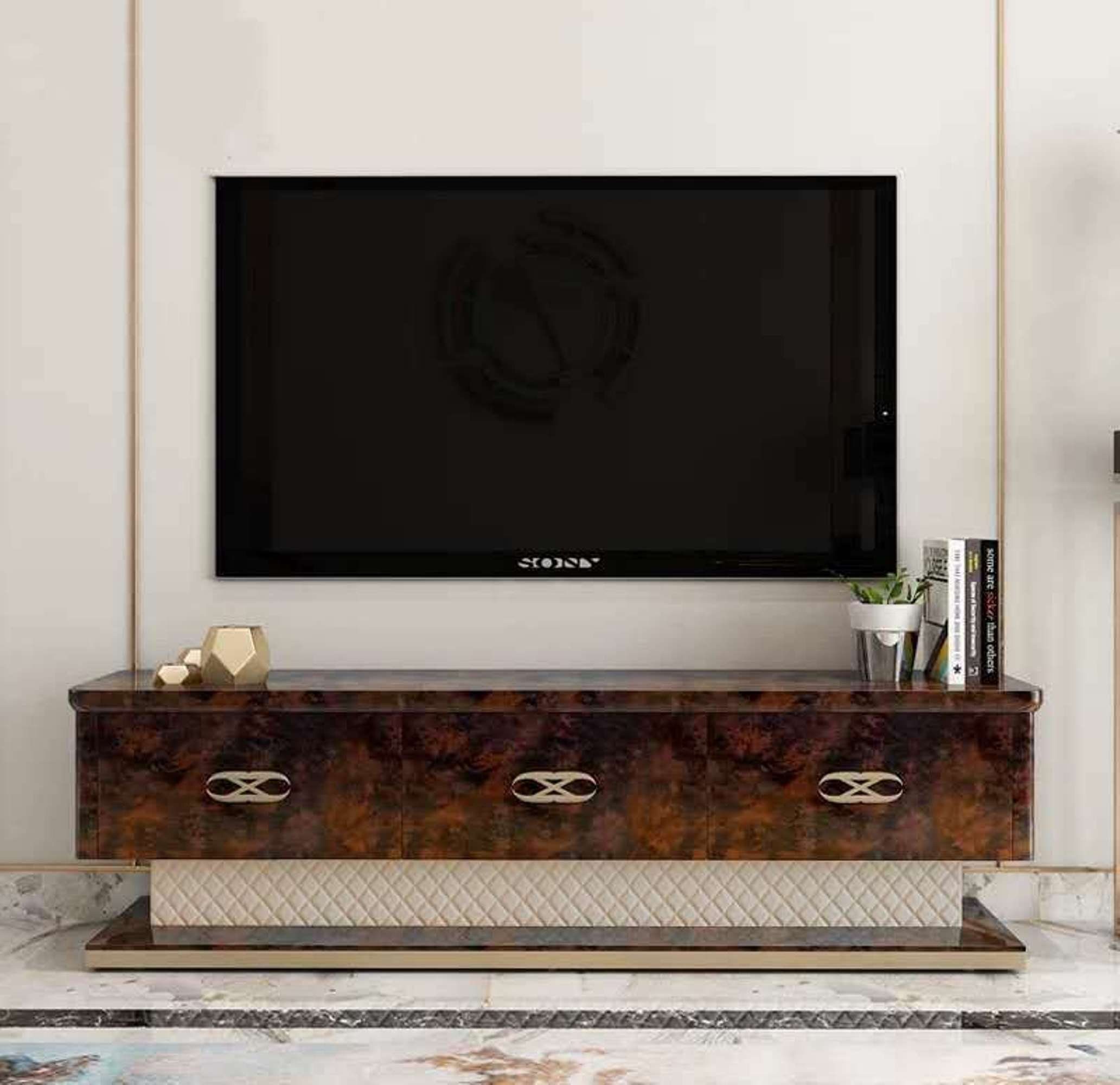 TV Schrank Wohn Luxus Board Sofort JVmoebel Low Regal Kommode Designer RTV Side