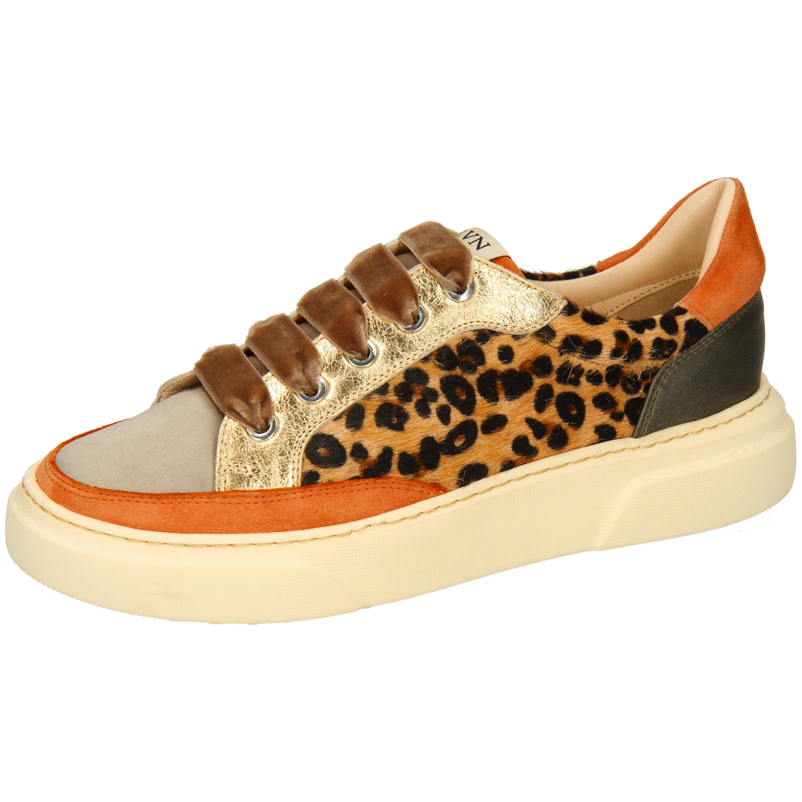 Melvin & Hamilton Sneakers Damen Hailey 23 - Handgefertigte Ledersneaker Mit Plateausohle