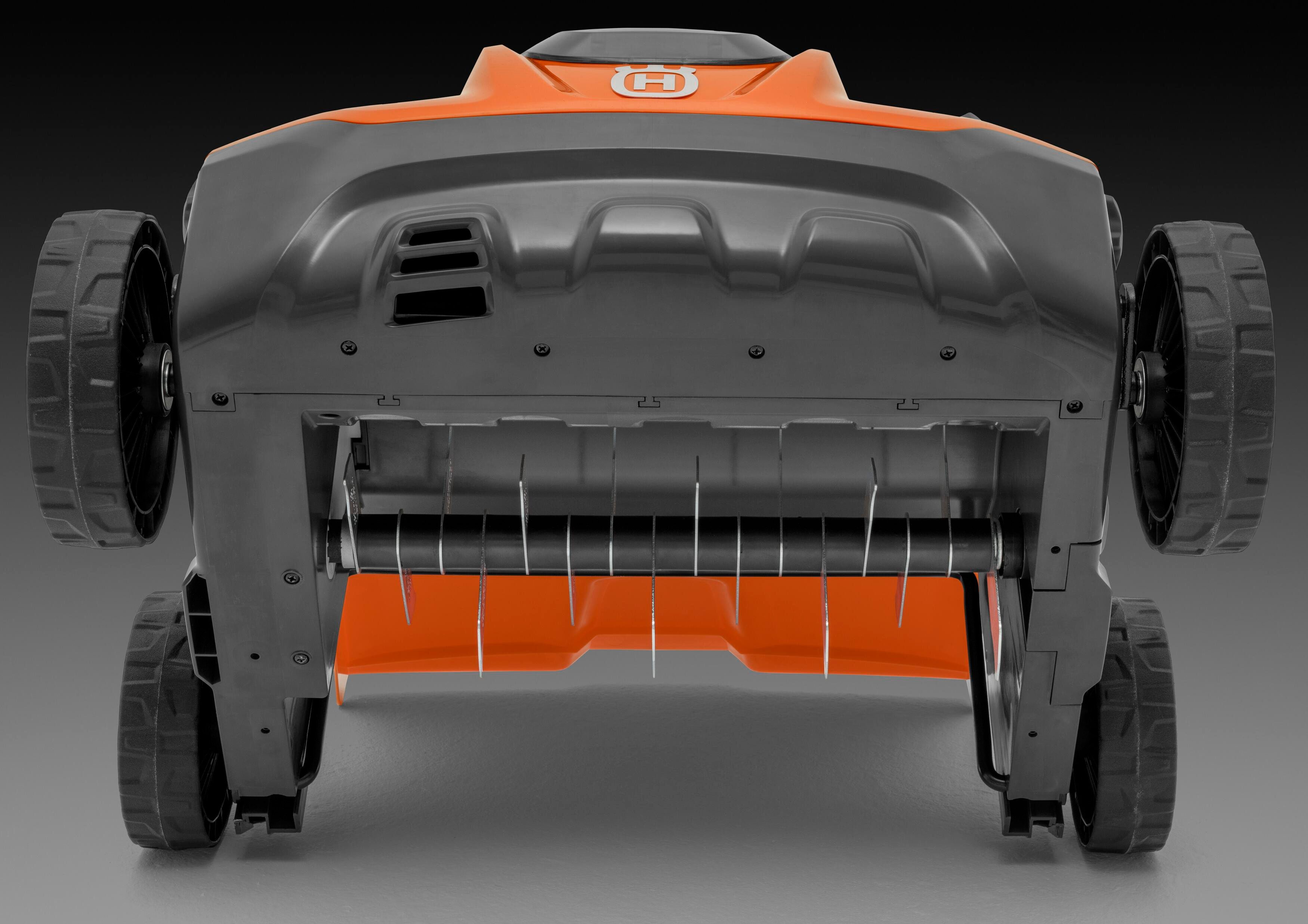 Husqvarna Elektro-Vertikutierer S138C, Rasenlüfter – 1,6 kW, 37,5 cm Arbeitsbreite, 2-in-1-Klingen