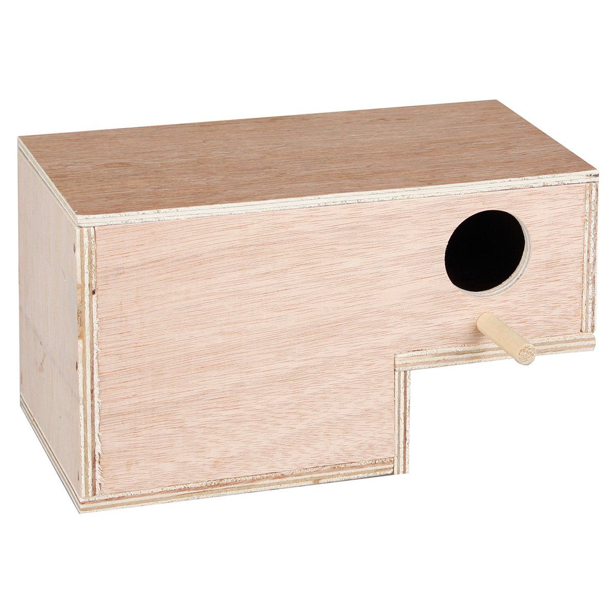 Flamingo NISTKASTEN Guido Holz Natur 13x13x17CM