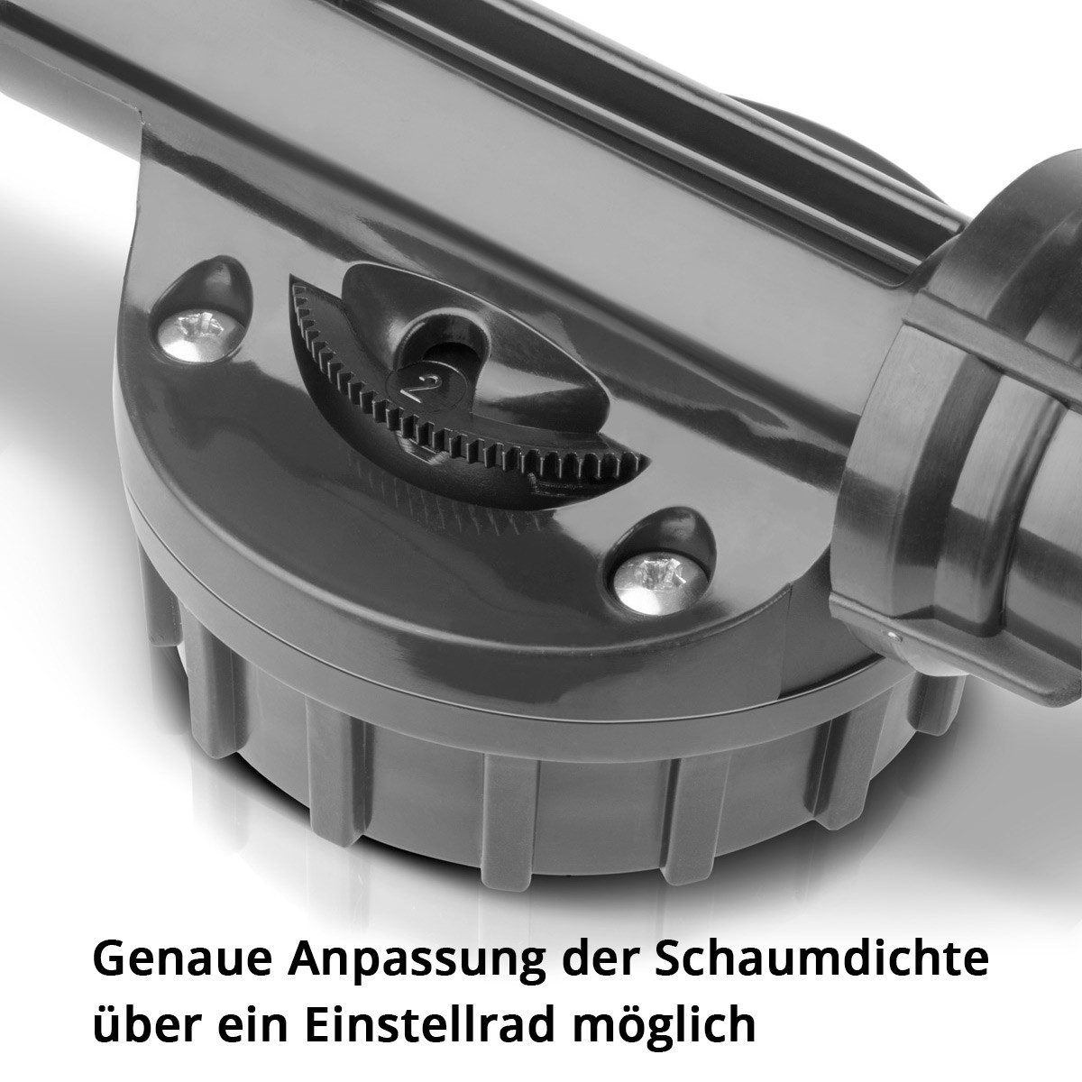 STAHLWERK Autowaschbürste Autowasch-Schaumspritzpistole RP-91 ST, (Set, 2-tlg., Einzelartikel), erlaubt komfortables Arbeit bei längeren Einsatzzeiten