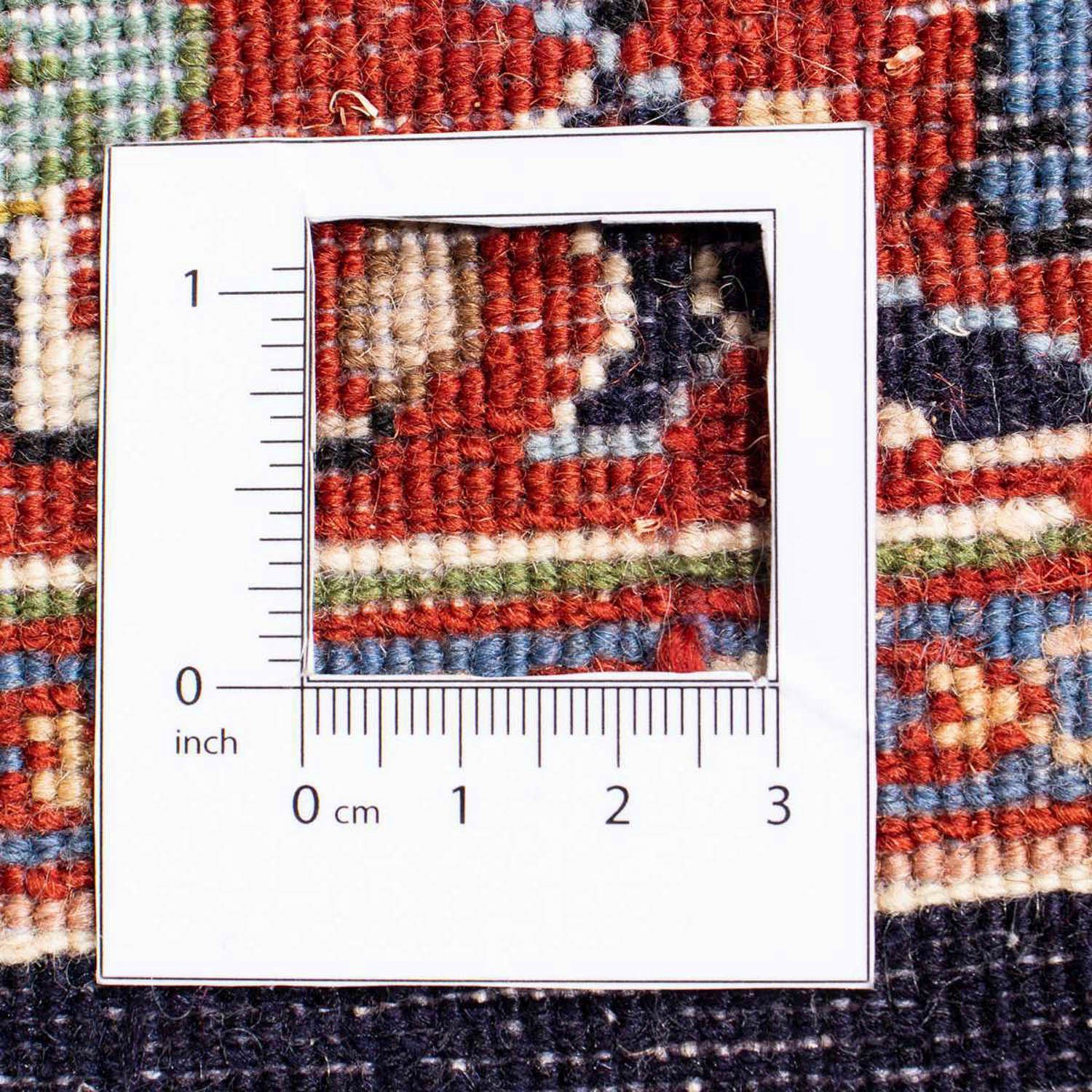 10 cm, Wollteppich Kaschmar mit x morgenland, rechteckig, Unikat Blumenmuster 290 Beige Höhe: 199 mm, Zertifikat
