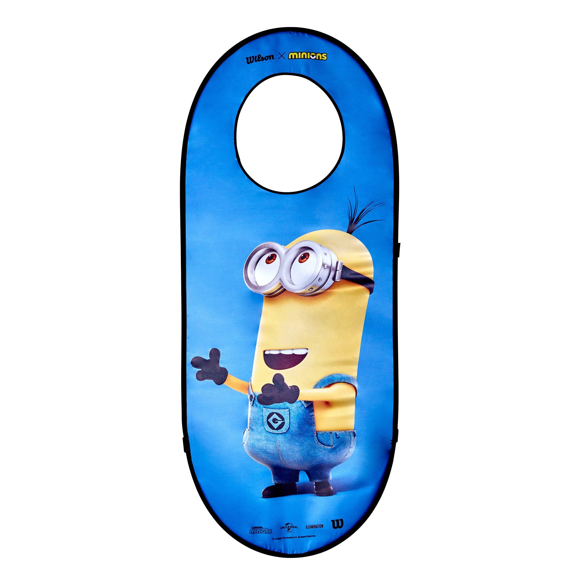 Wilson Trainingshilfe Zielscheibe Minions Pop Up Target blau