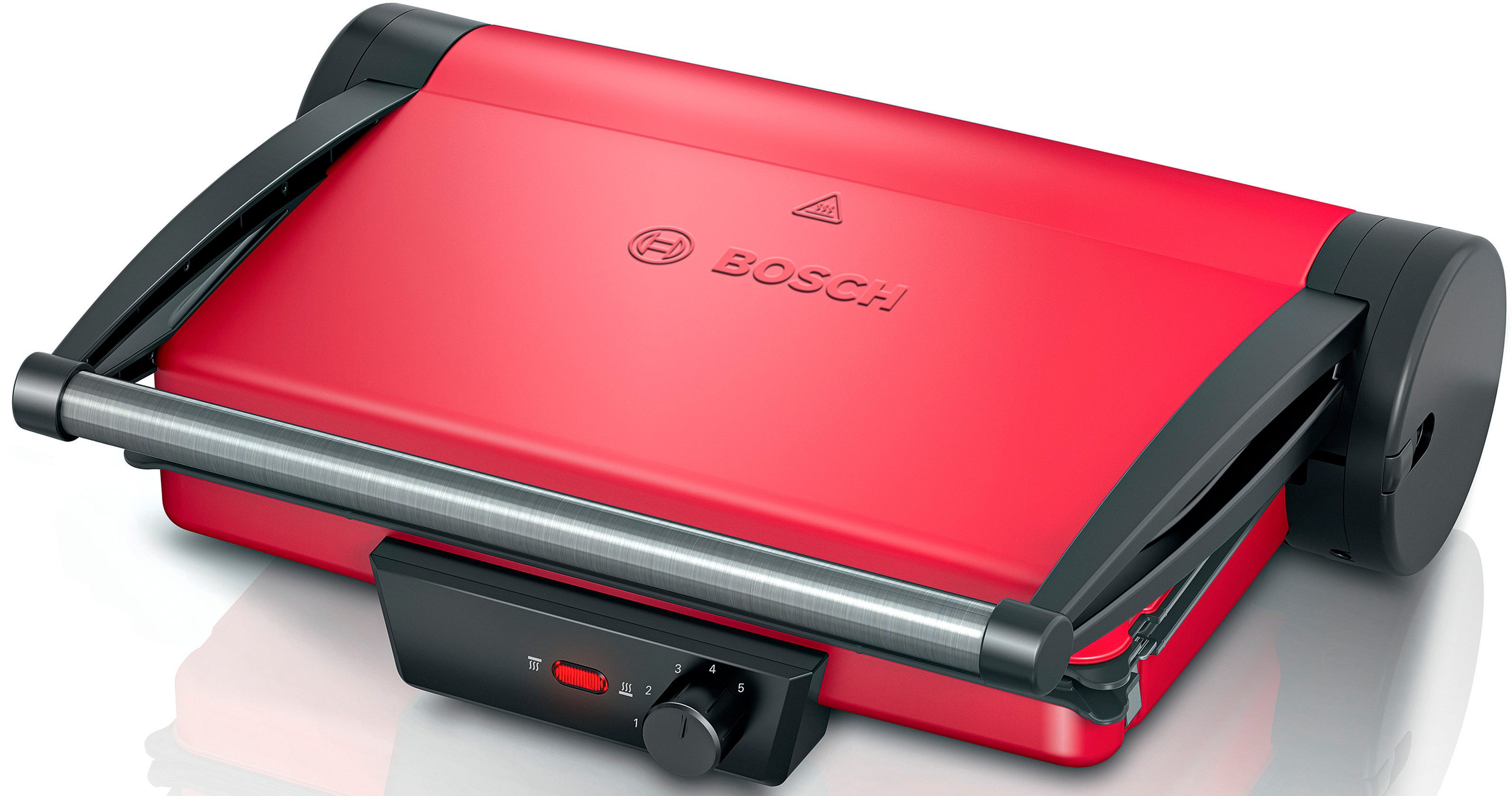 BOSCH Kontaktgrill TCG4104 rot, 2000 W