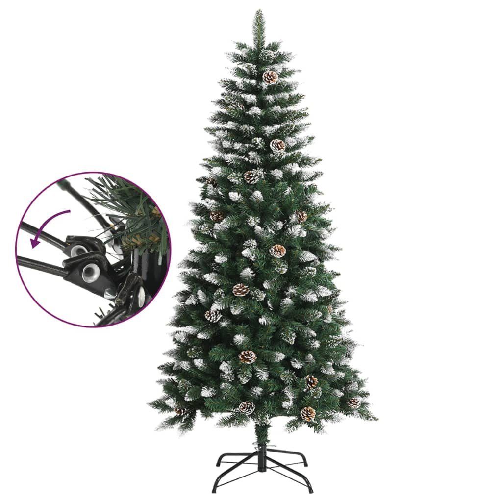 120 Grün cm Weihnachtsbaum mit furnicato PVC Ständer Künstlicher