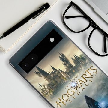 DeinDesign Handyhülle Hogwarts Legacy Offizielles Lizenzprodukt Harry Potter Hogwarts Legacy, Google Pixel 6a Silikon Hülle Bumper Case Handy Schutzhülle