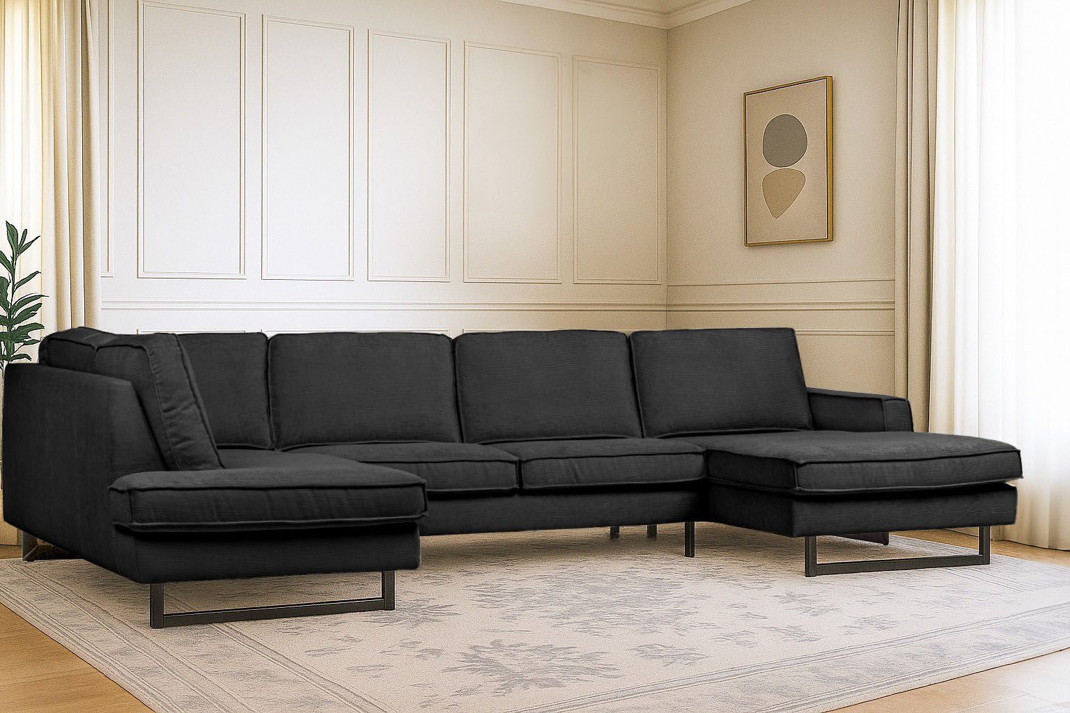 Places of Style Wohnlandschaft Pinto, 350 günstig online kaufen