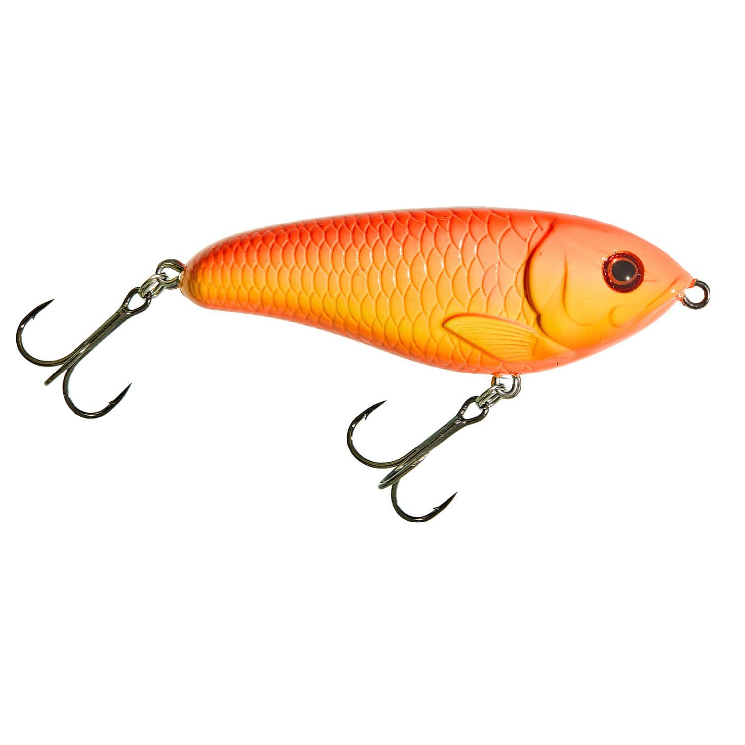 Illex Kunstköder Illex Jerkbait Dexter Jerk 100 S sinkend 10cm 37,5g, (1-St) Hot Orange