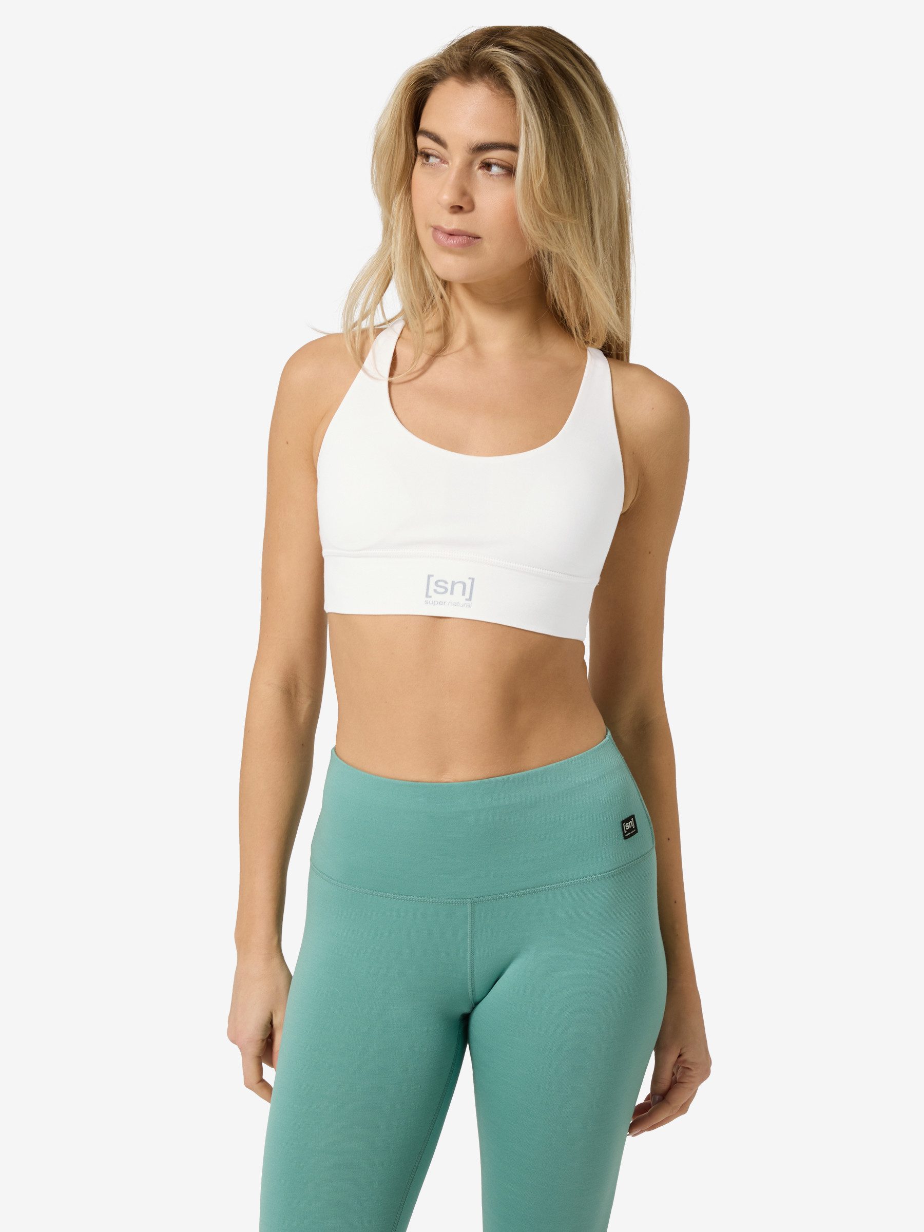 SUPER.NATURAL Sporttop für Damen,Merino W ALL DAY SUPER TOP sportlich, atmungsaktiv