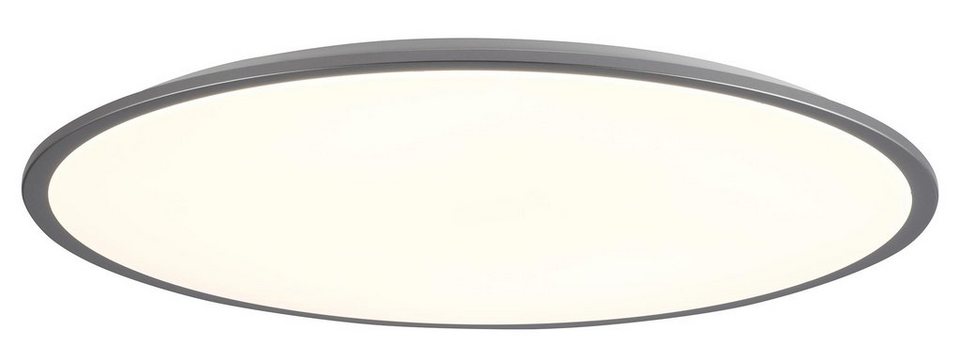 Brilliant Aufbauleuchte Jamil, 3000-6500K, Jamil LED Deckenaufbau-Paneel  58cm weiß-silber, Metall/Kunststoff, 1x