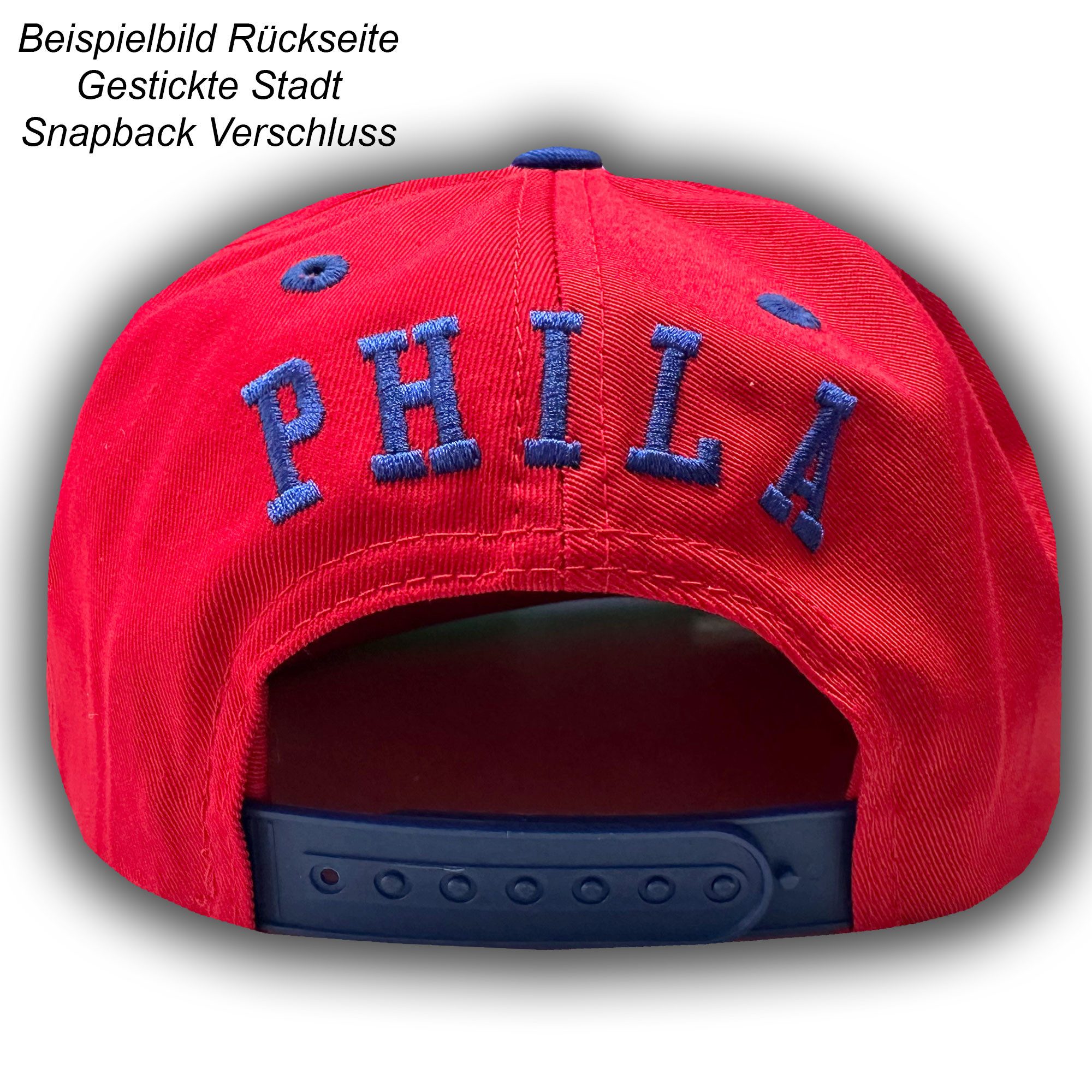 KBETHOS Snapback Cap Cap Unisex Städte Basketball Stick Kappe Hut Mütze Sonneschutz – Bild 2 von 2